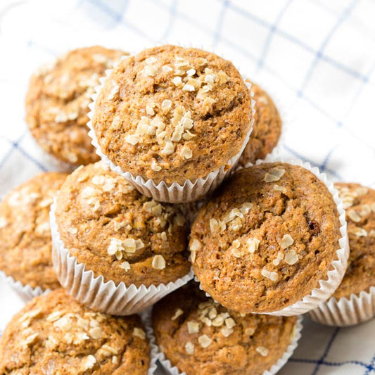 Healthy Banana Muffins with the WOW Factor! [Includes Video]