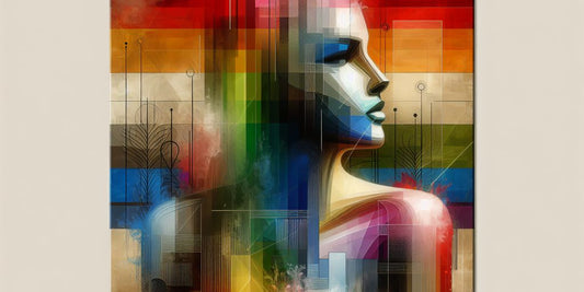 LGBTQ+ canvas art with innovative design trends