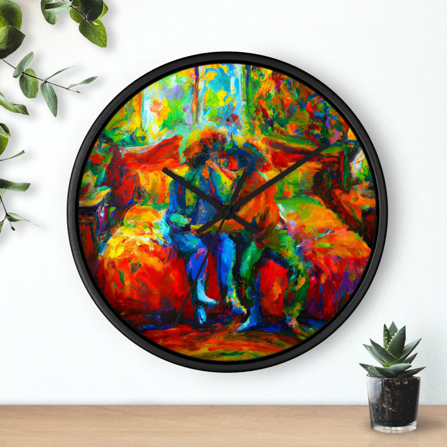 Jayden - Gay Love Wall Clock