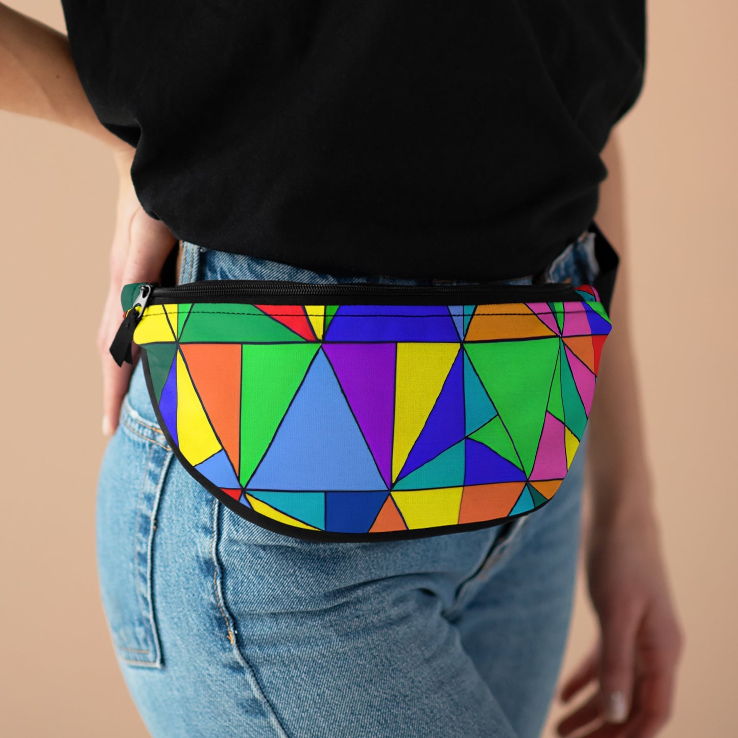 ChampagneSparkles - Gay Pride Fanny Pack Belt Bag