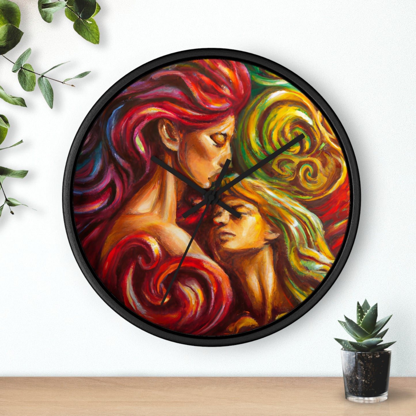 Leonardo da Vinci - Gay Hope Wall Clock