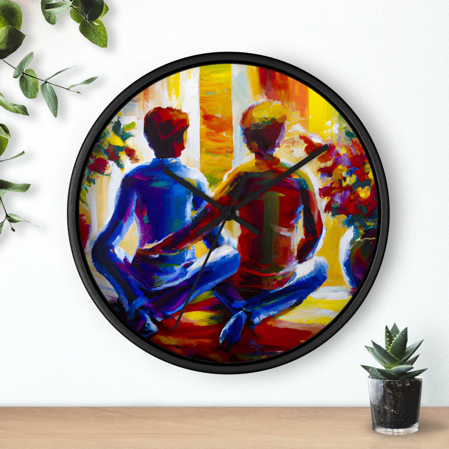 Braden - Gay Love Wall Clock