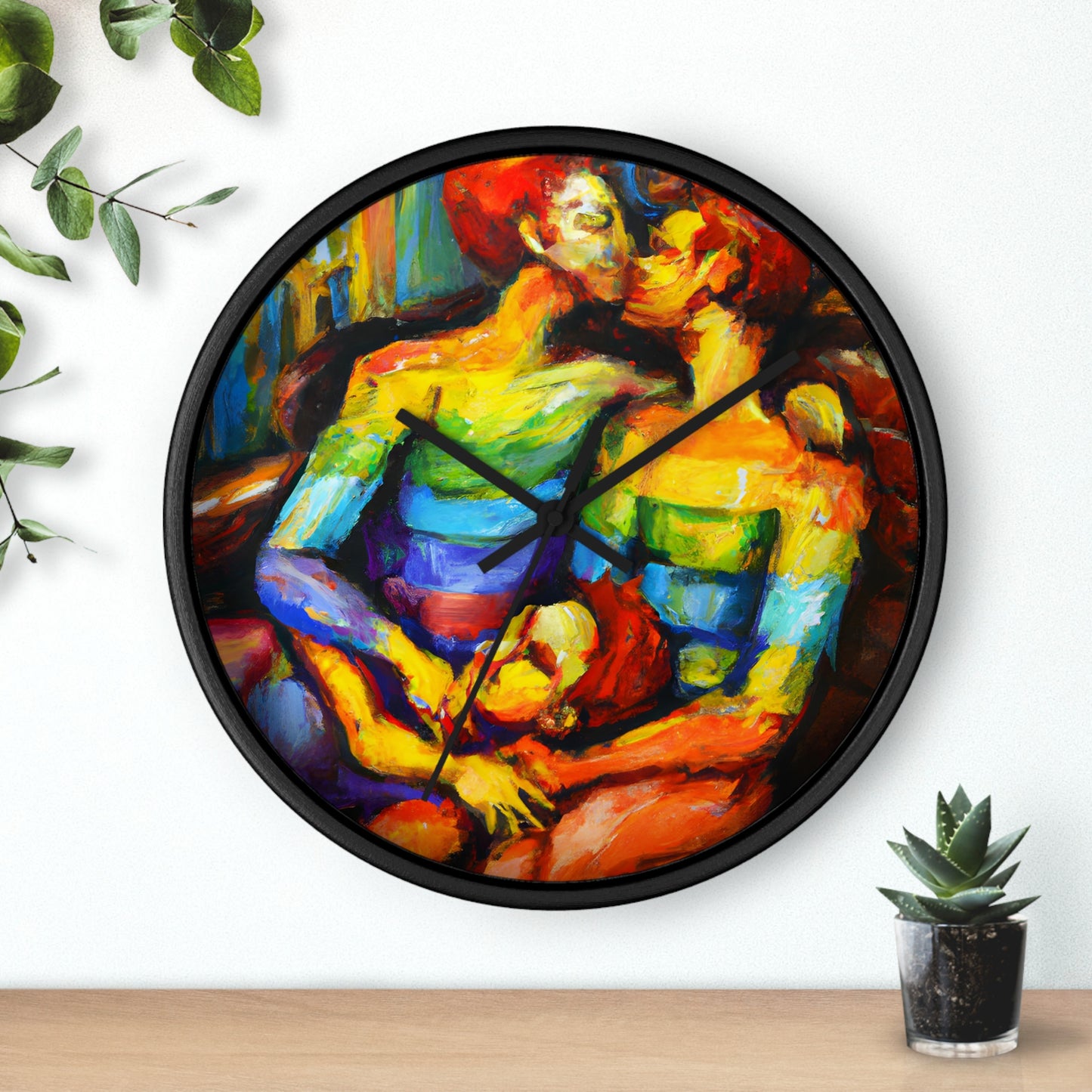 Jaxon - Gay Love Wall Clock