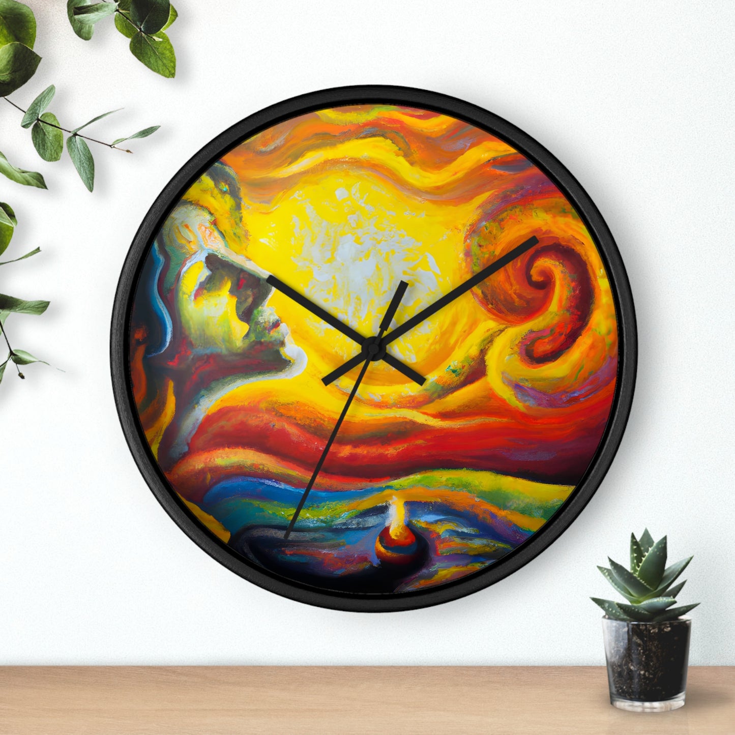 LeonardoDaVinci - Gay Hope Wall Clock
