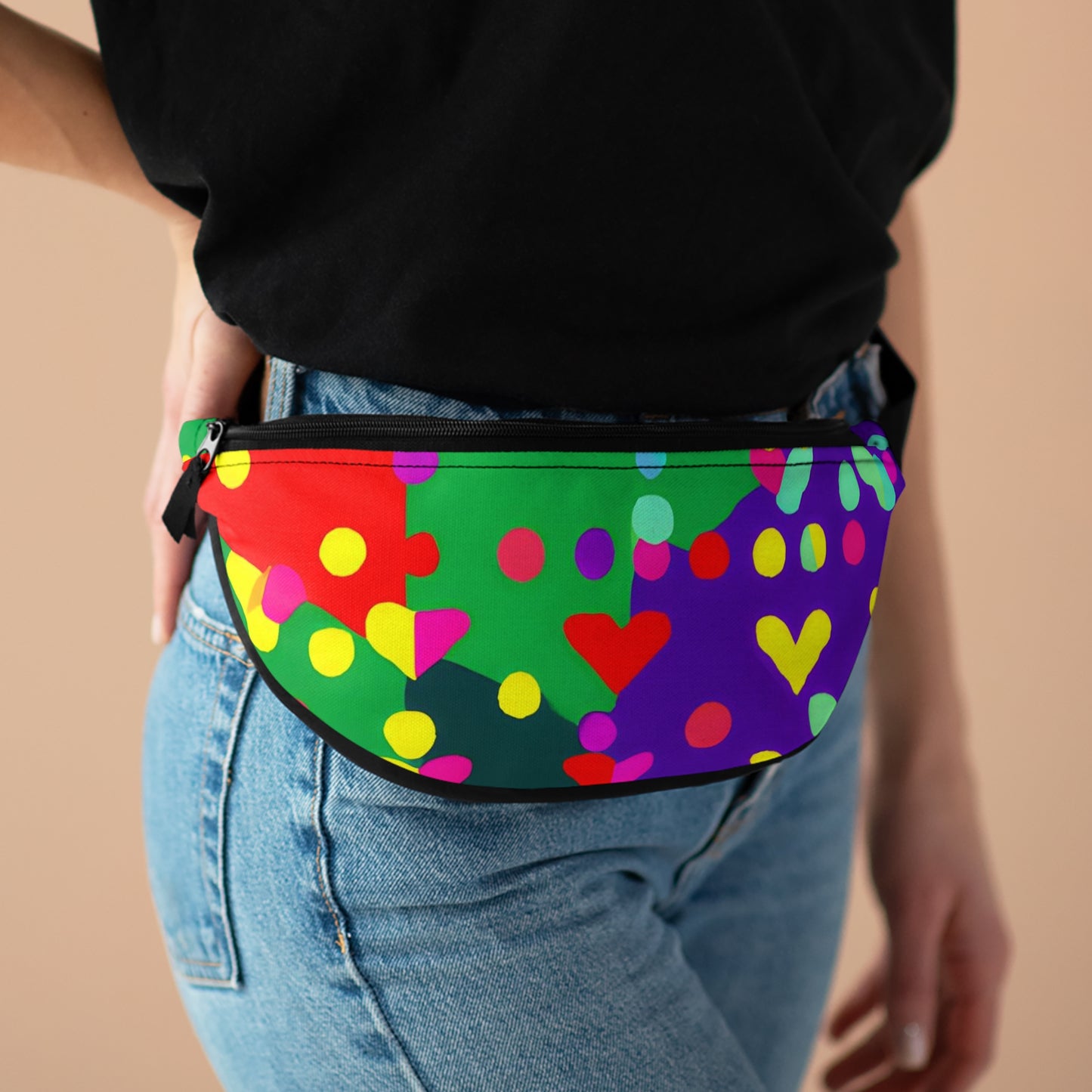 GlamDiva - Gay Pride Fanny Pack Belt Bag