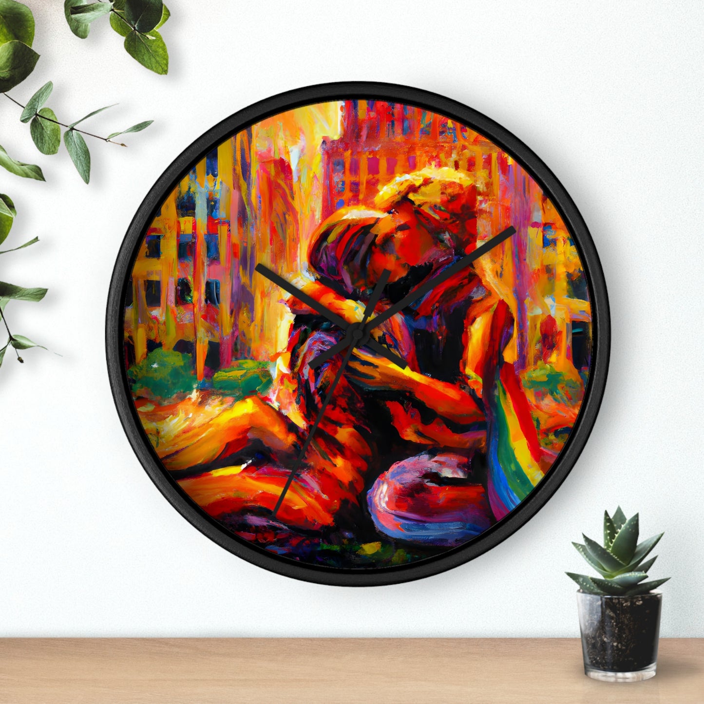 Chance - Gay Love Wall Clock