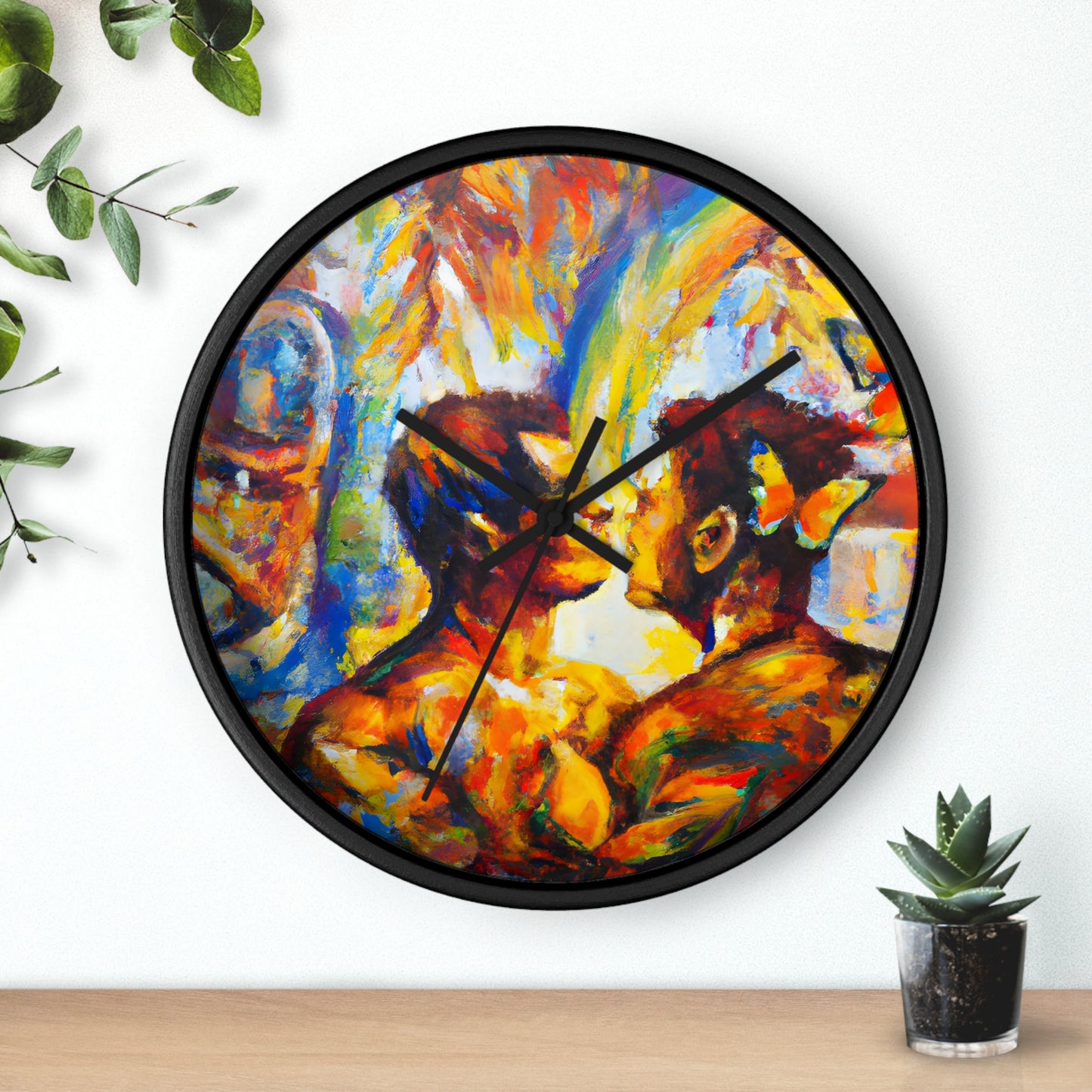 Maverick - Gay Love Wall Clock