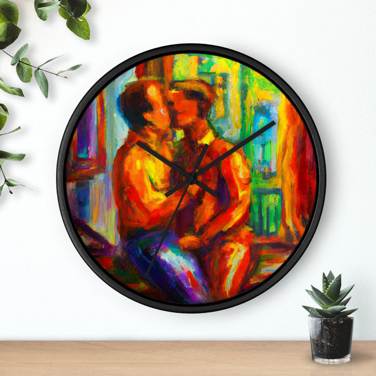 Quincy - Gay Love Wall Clock