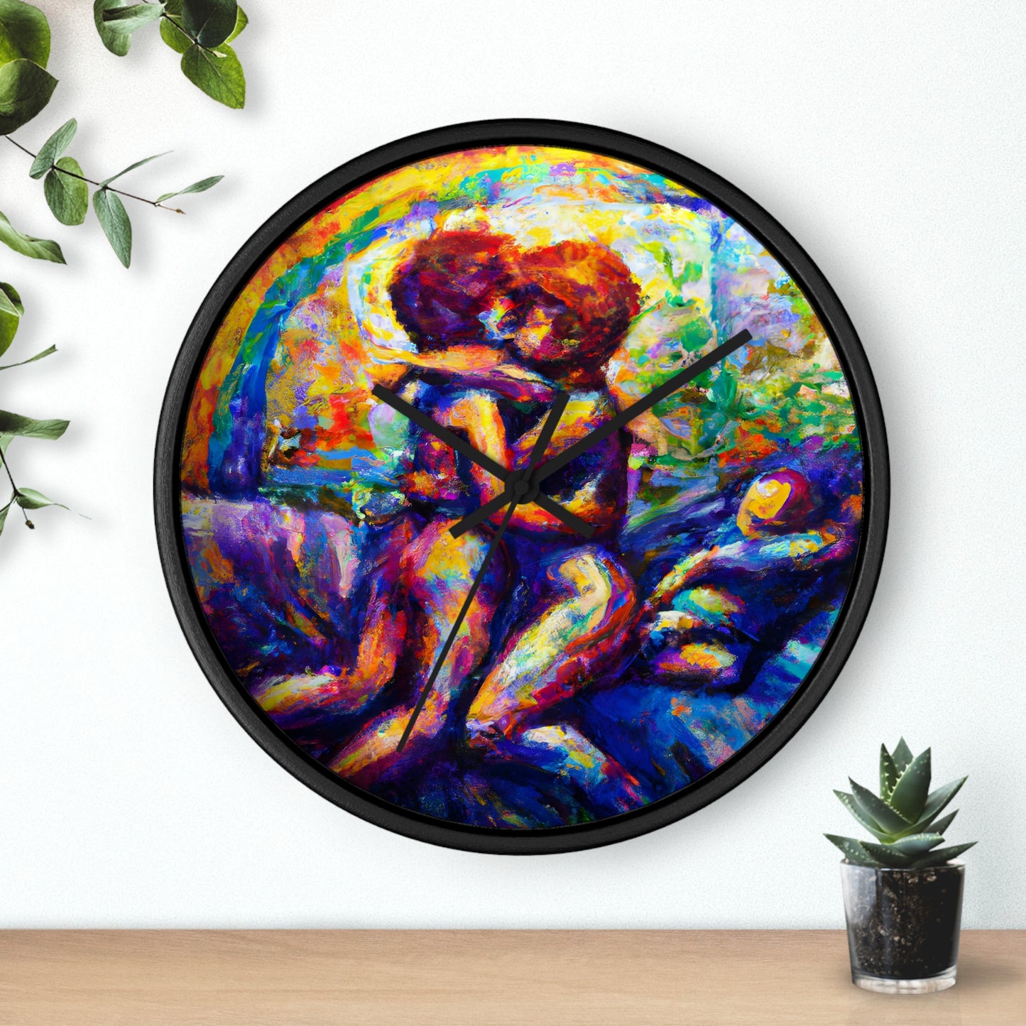 Cylon - Gay Love Wall Clock