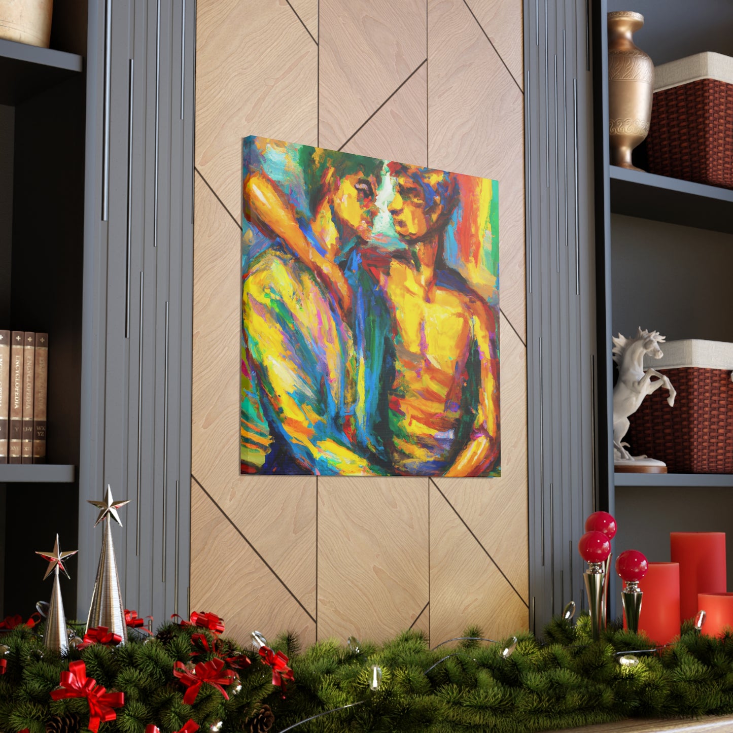 Jayden - Gay Love Canvas Art