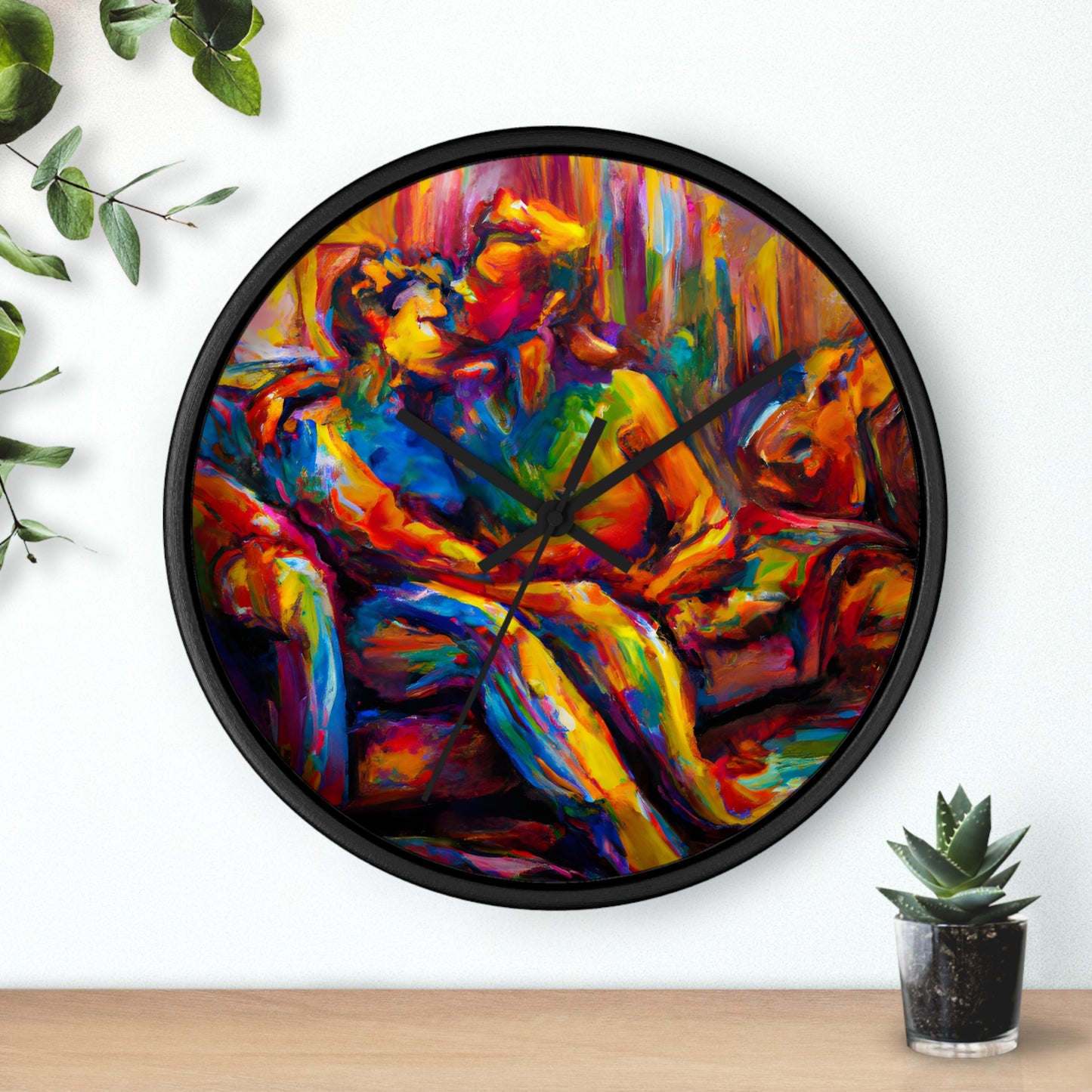 Rico - Gay Love Wall Clock