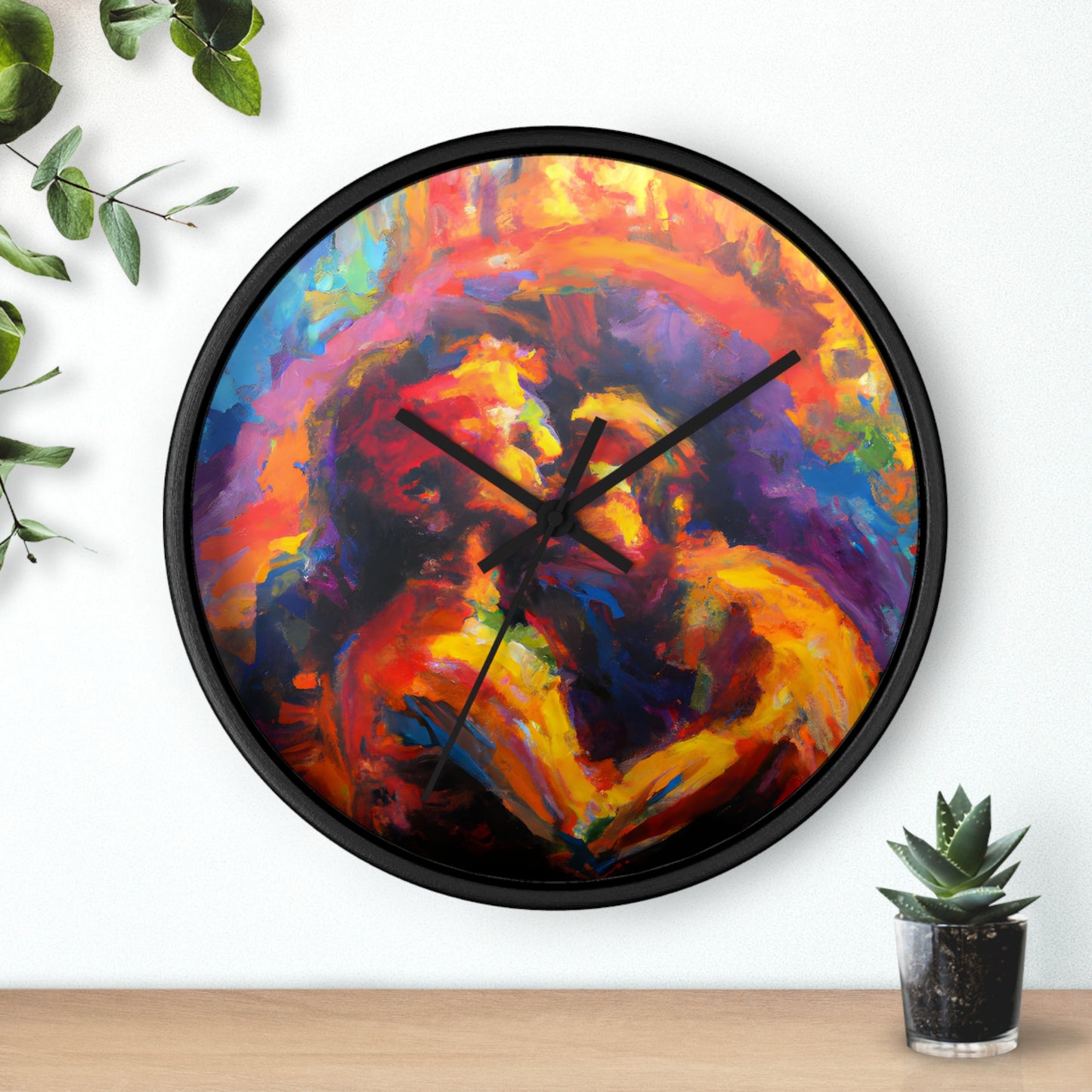 Brandon - Gay Love Wall Clock