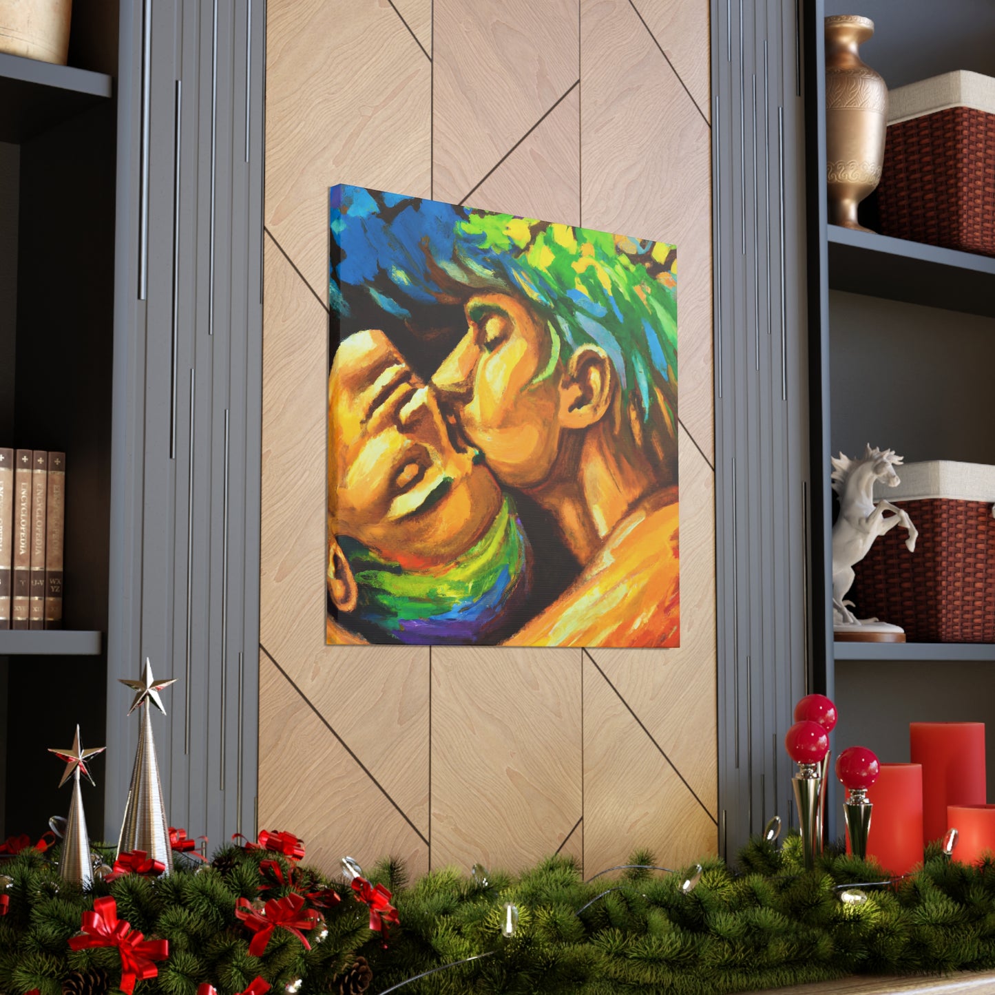 Rembrandt - Gay Couple Wall Art