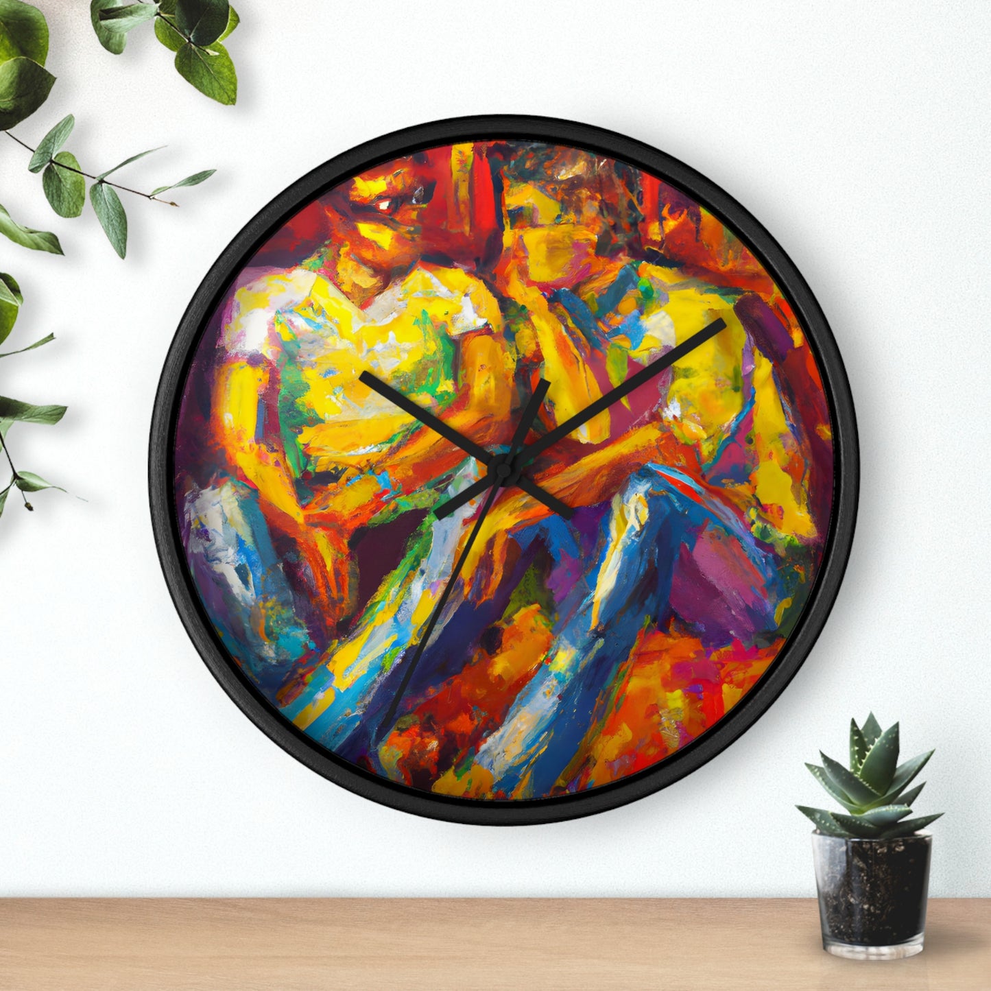Tavon - Gay Love Wall Clock
