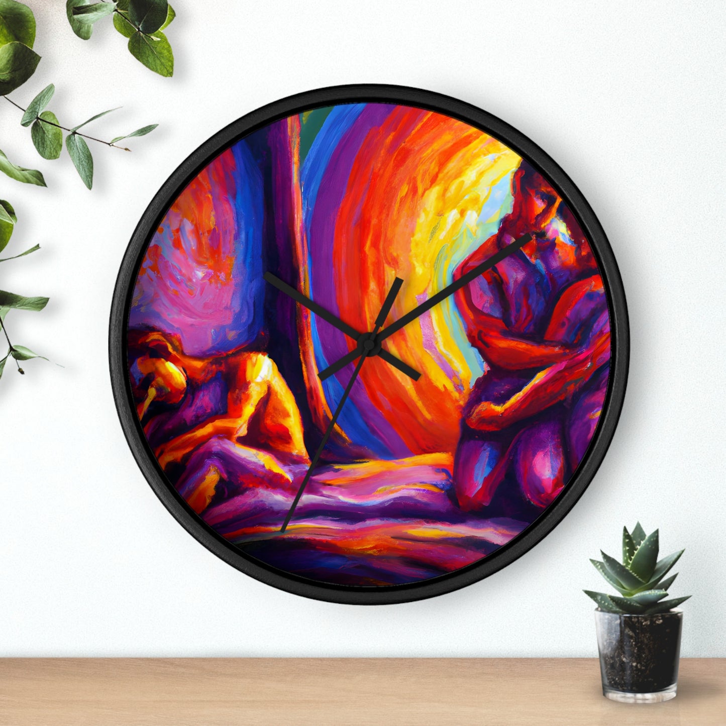 Jade - Gay Love Wall Clock