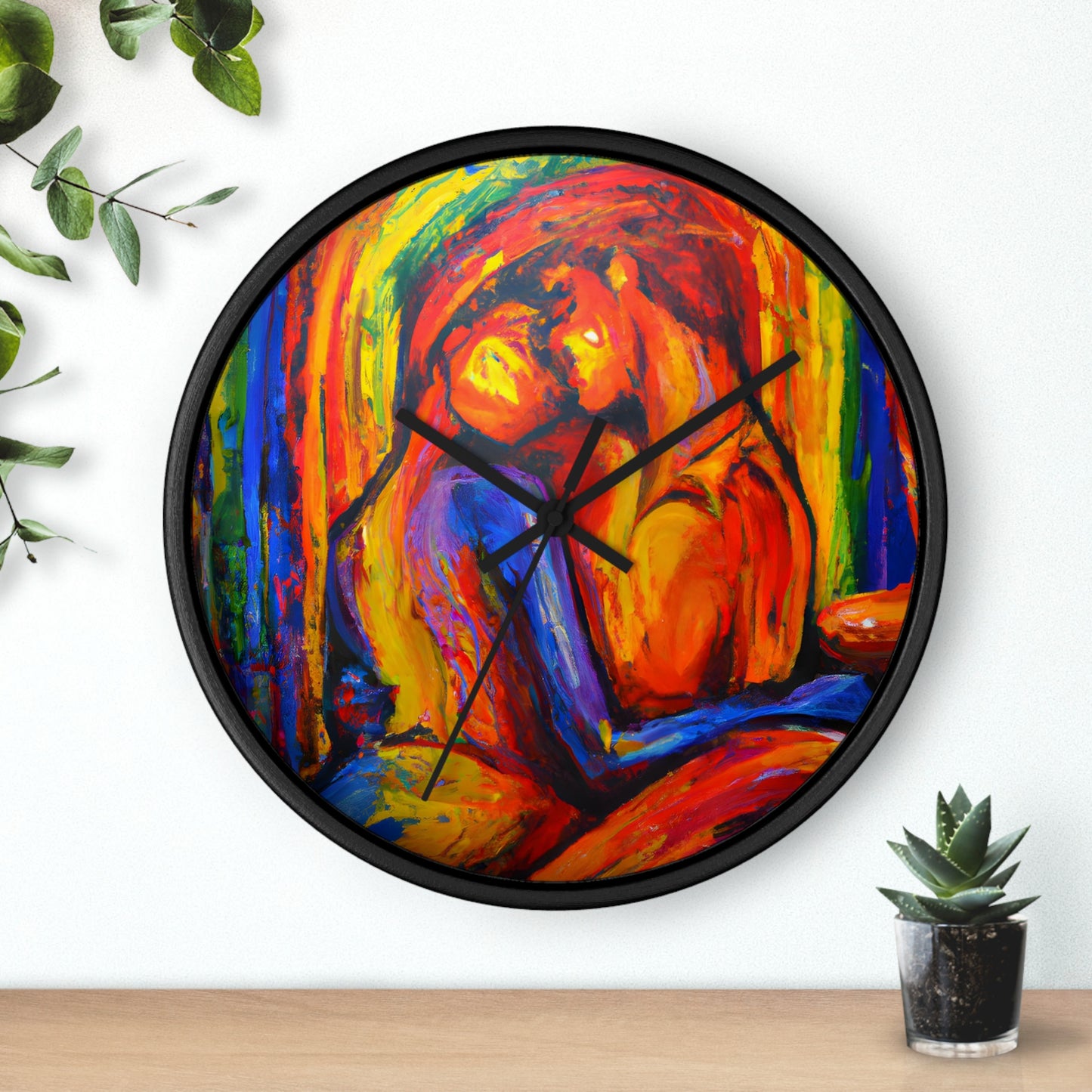 Caspian - Gay Love Wall Clock