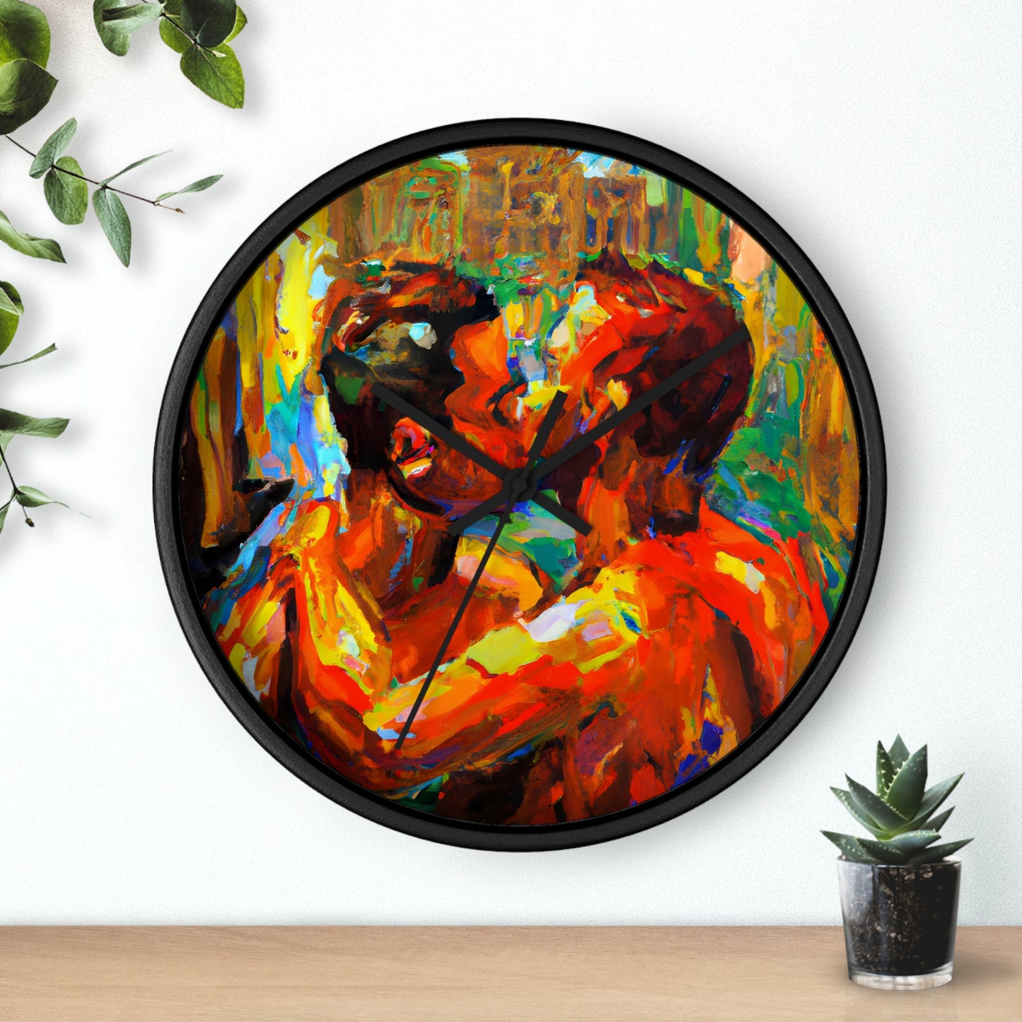 Braden - Gay Love Wall Clock