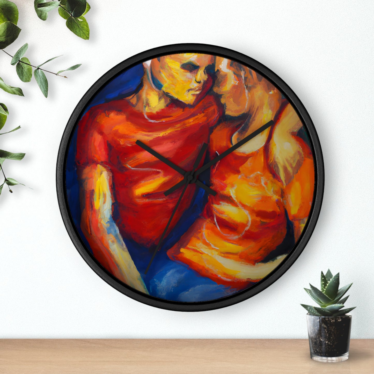 Jayden - Gay Love Wall Clock