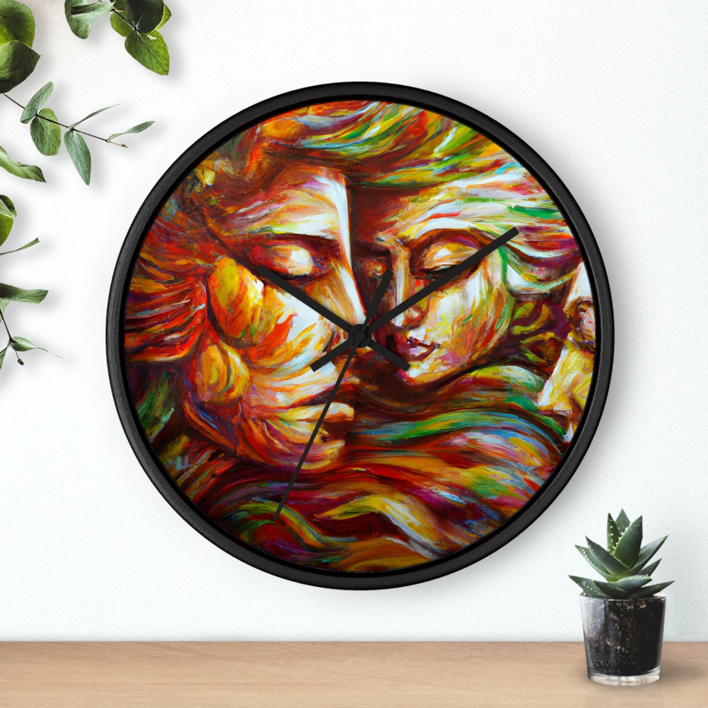 LeonardoDaVinci - Gay Hope Wall Clock