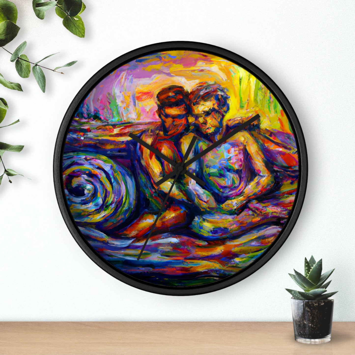 Tyson. - Gay Love Wall Clock