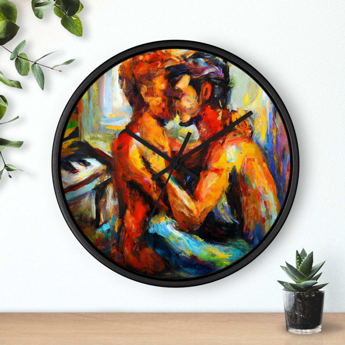 Jaxon. - Gay Love Wall Clock