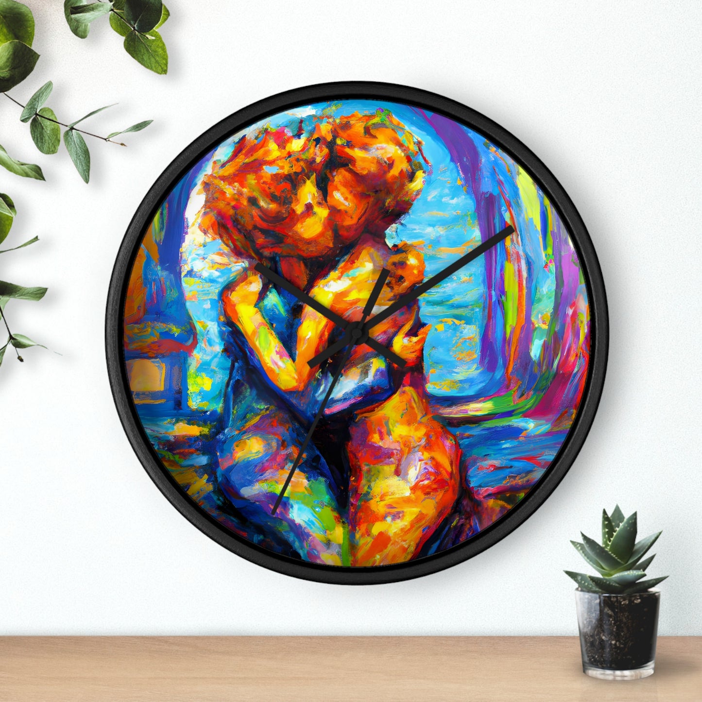 Ronin - Gay Love Wall Clock