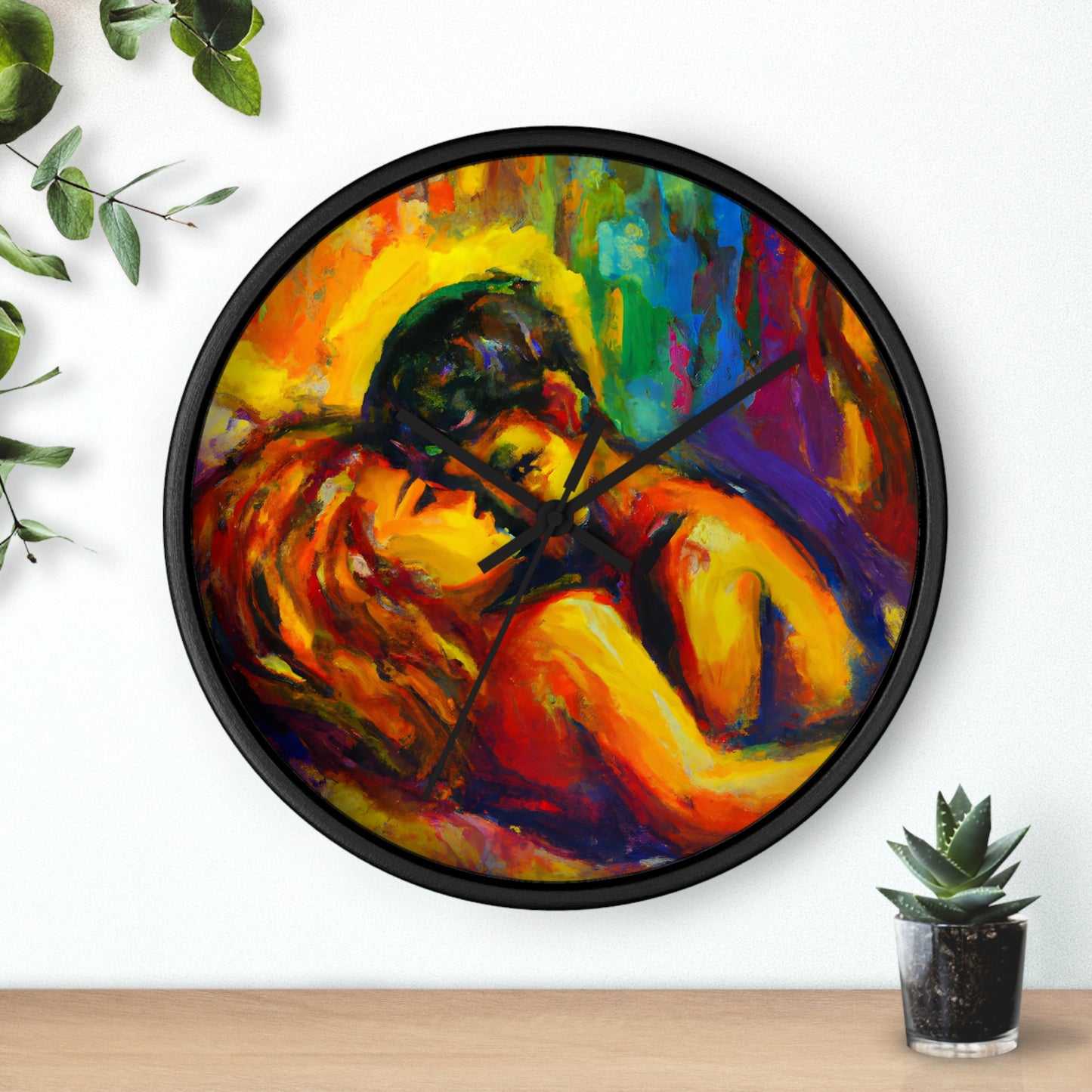 LeonardoVinci - Gay Hope Wall Clock