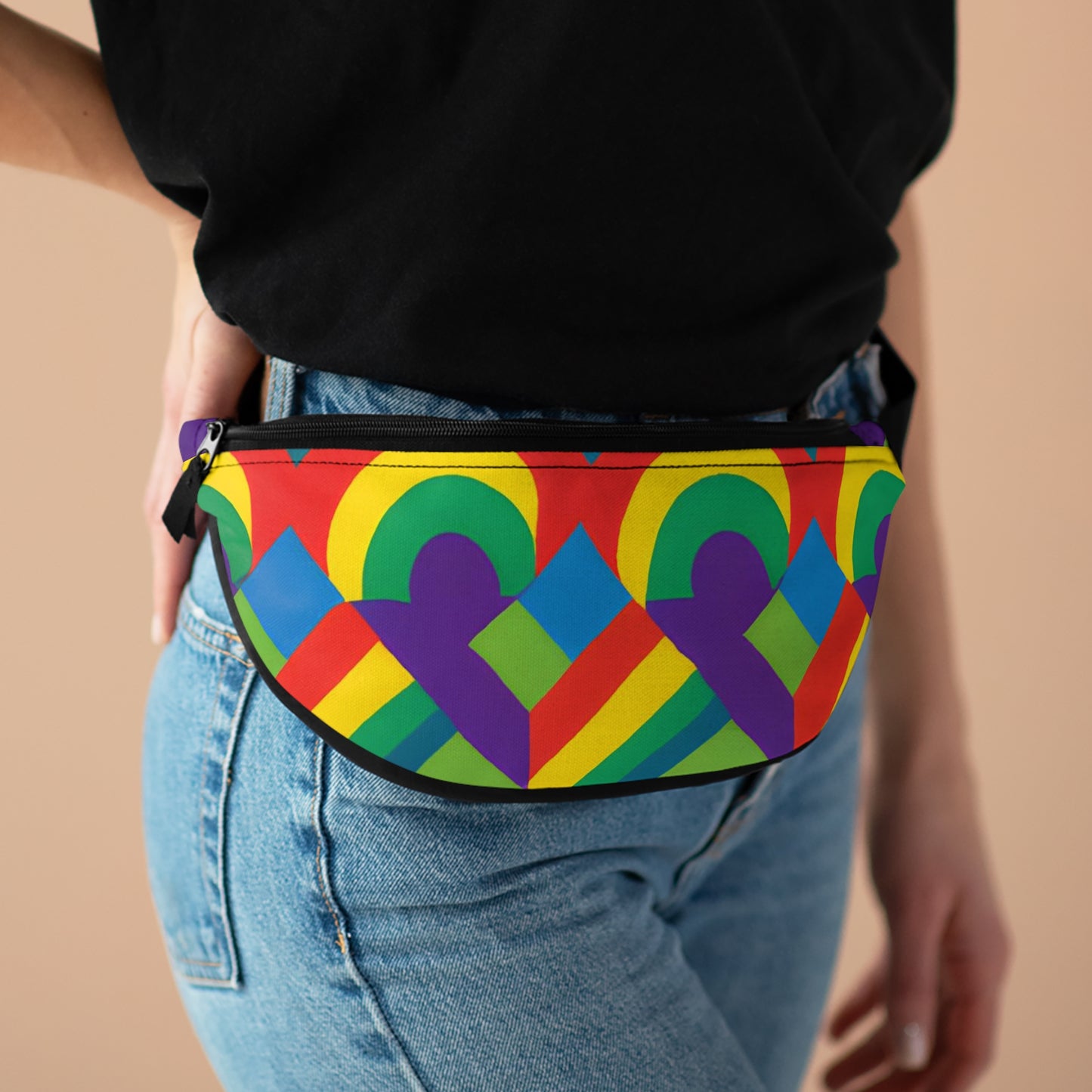 GlitterHaunt - Gay Pride Fanny Pack Belt Bag