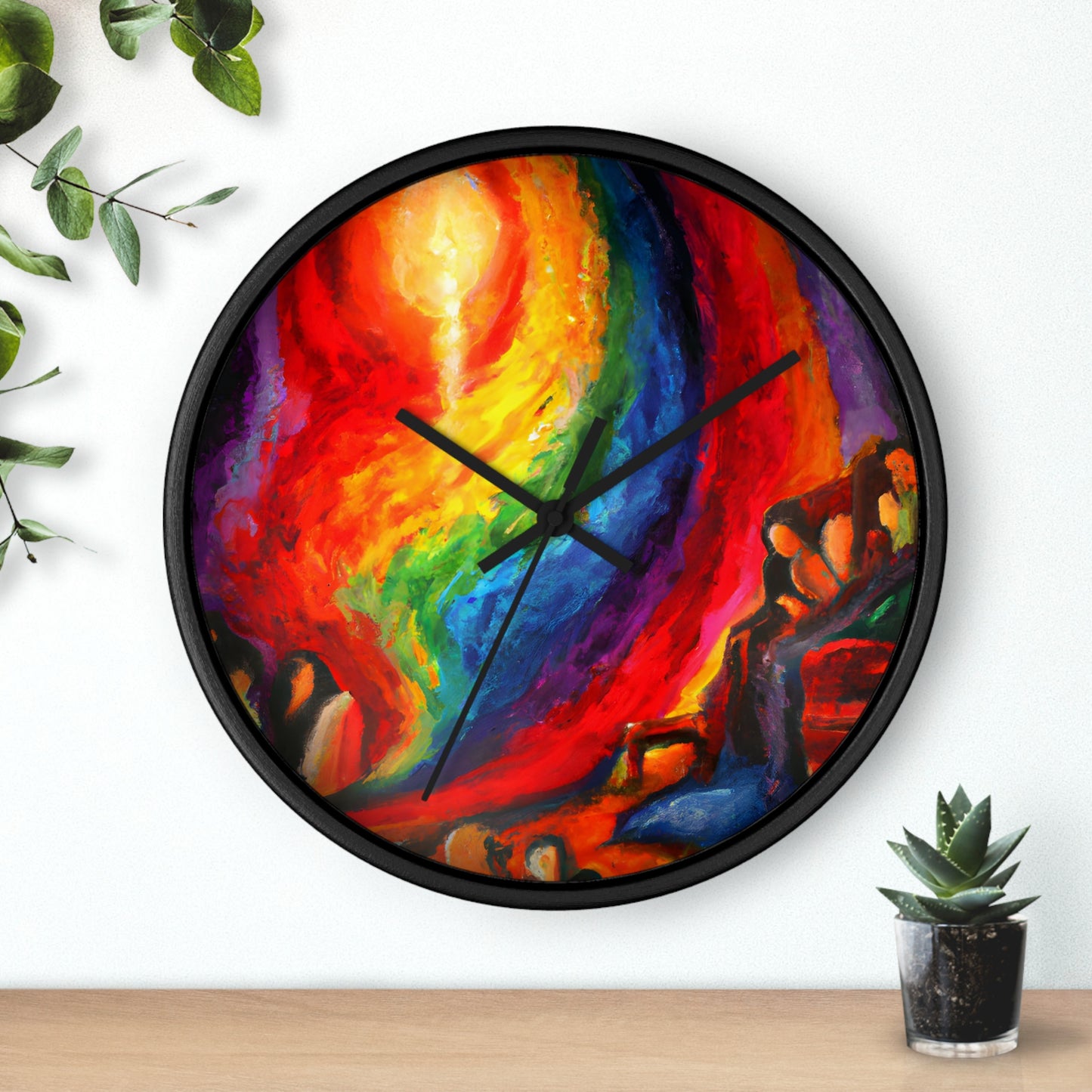 LeonardoVinci - Gay Hope Wall Clock