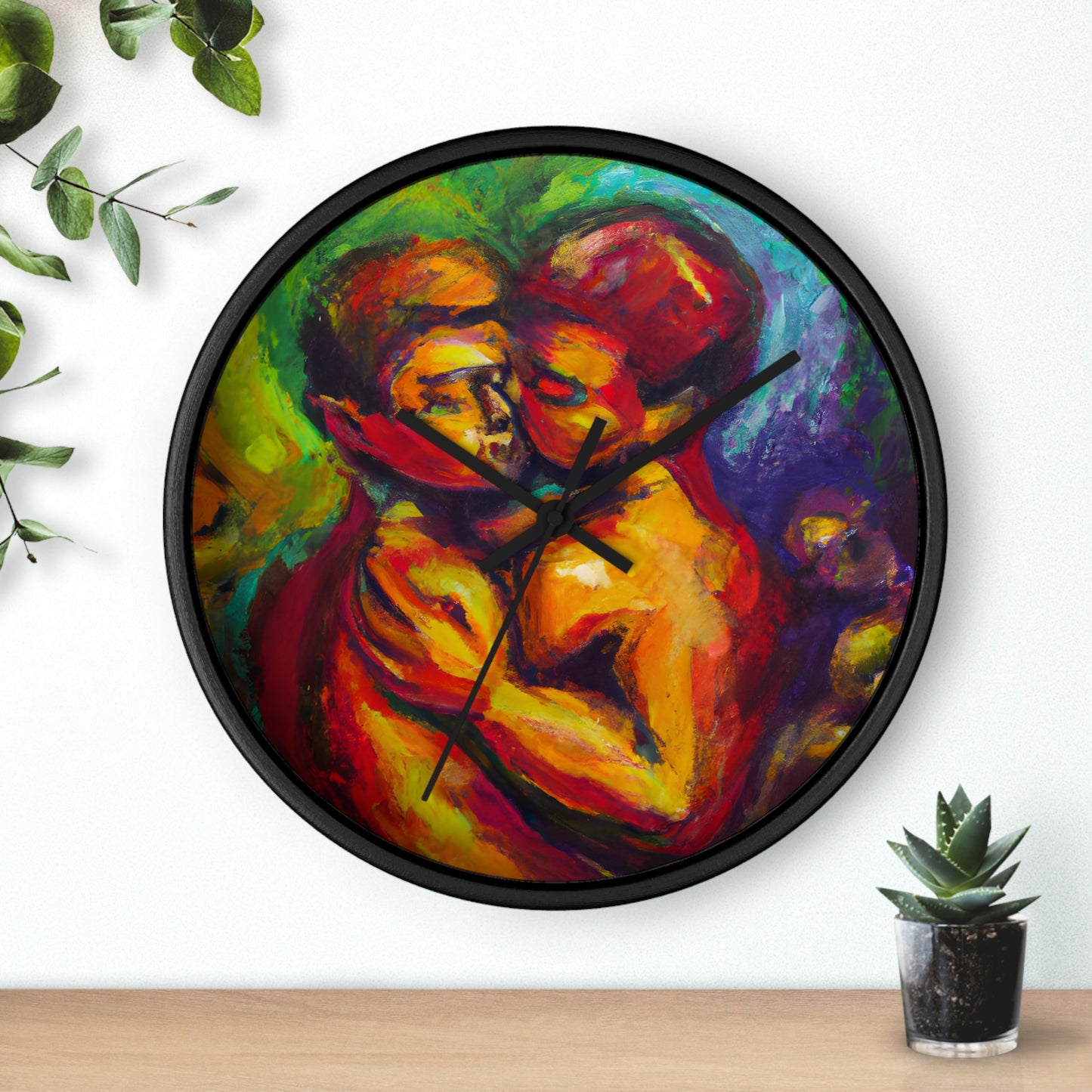 Tyson - Gay Love Wall Clock