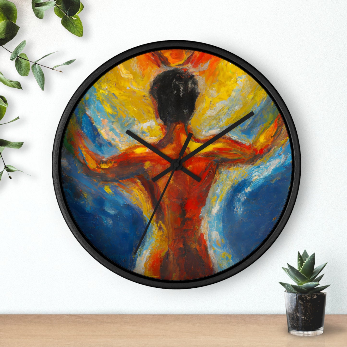 Leonida da Vinci - Gay Hope Wall Clock