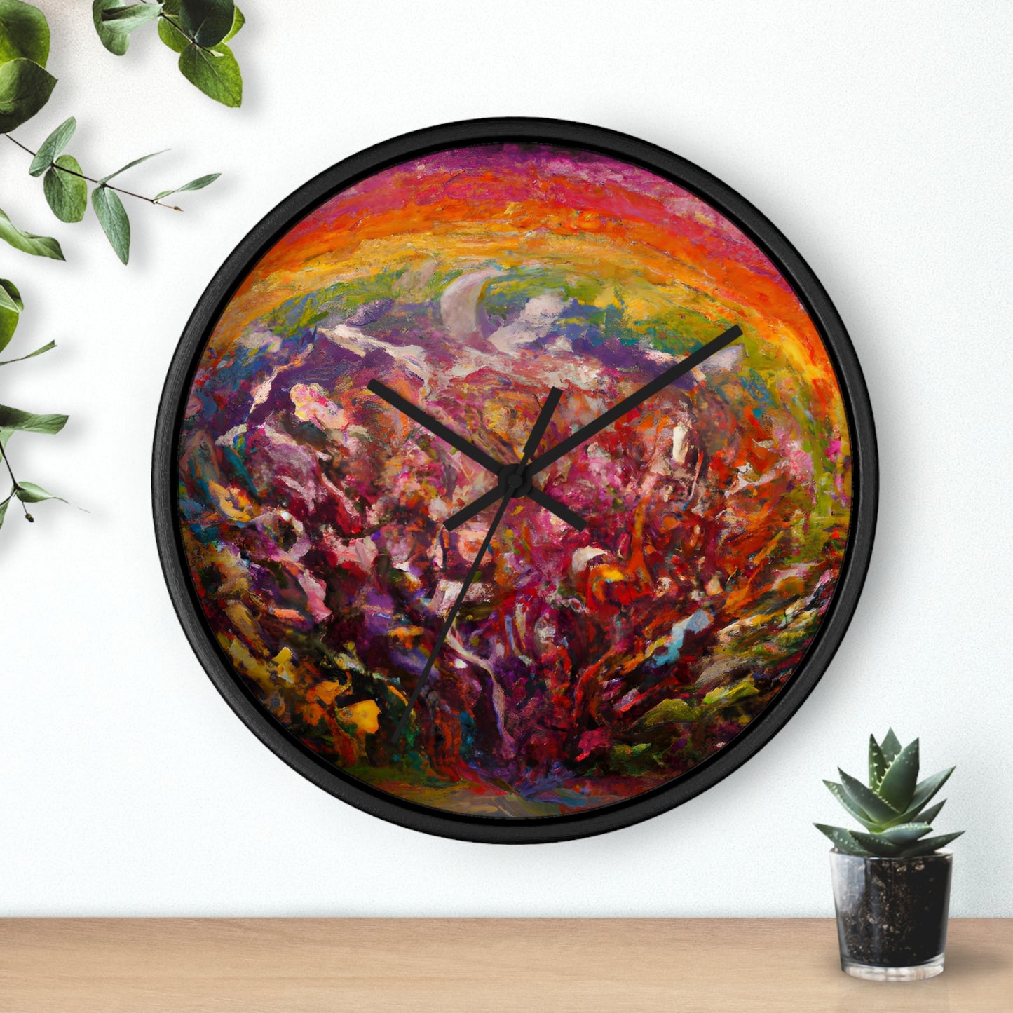 LeonardoDaVinci - Gay Hope Wall Clock
