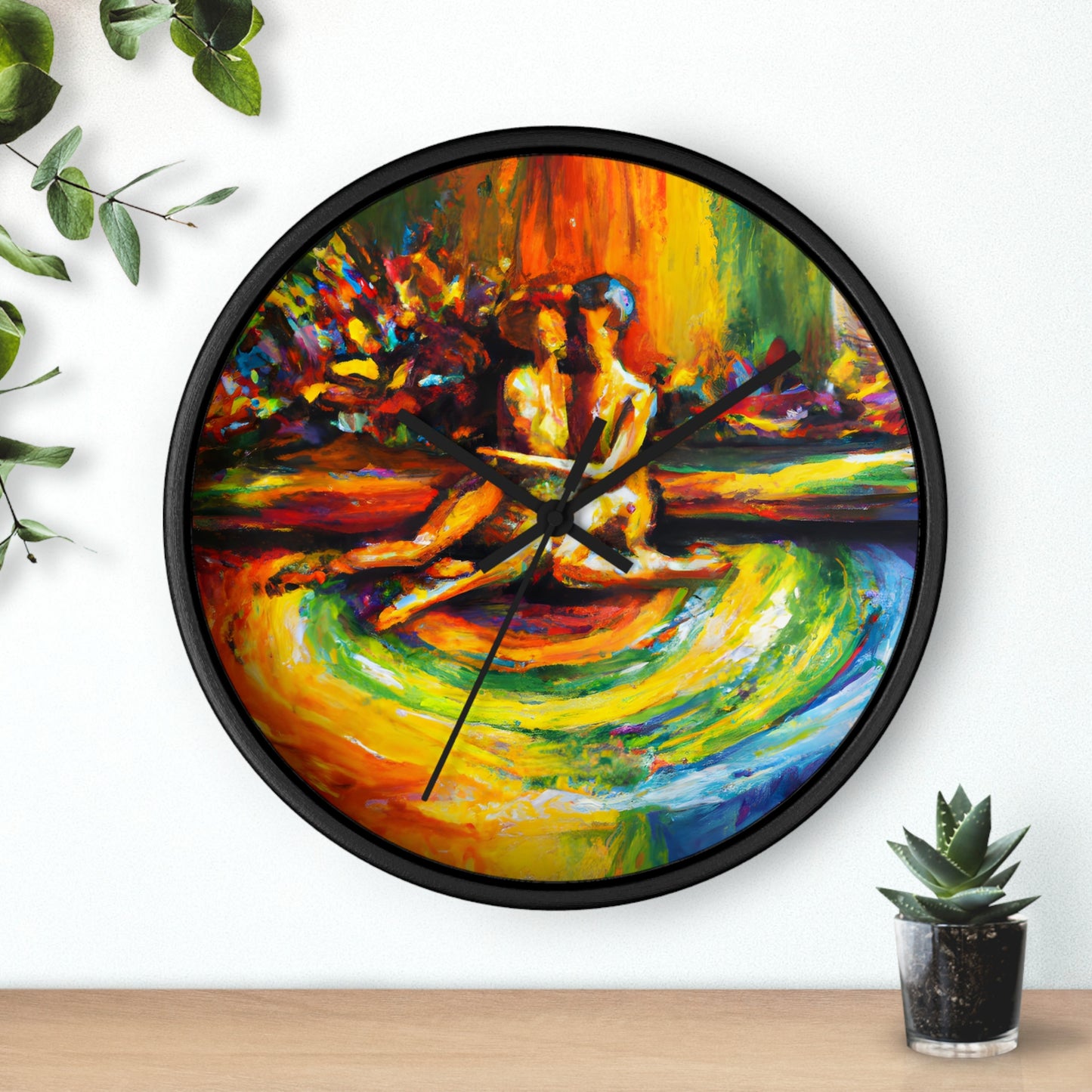 Spike - Gay Love Wall Clock