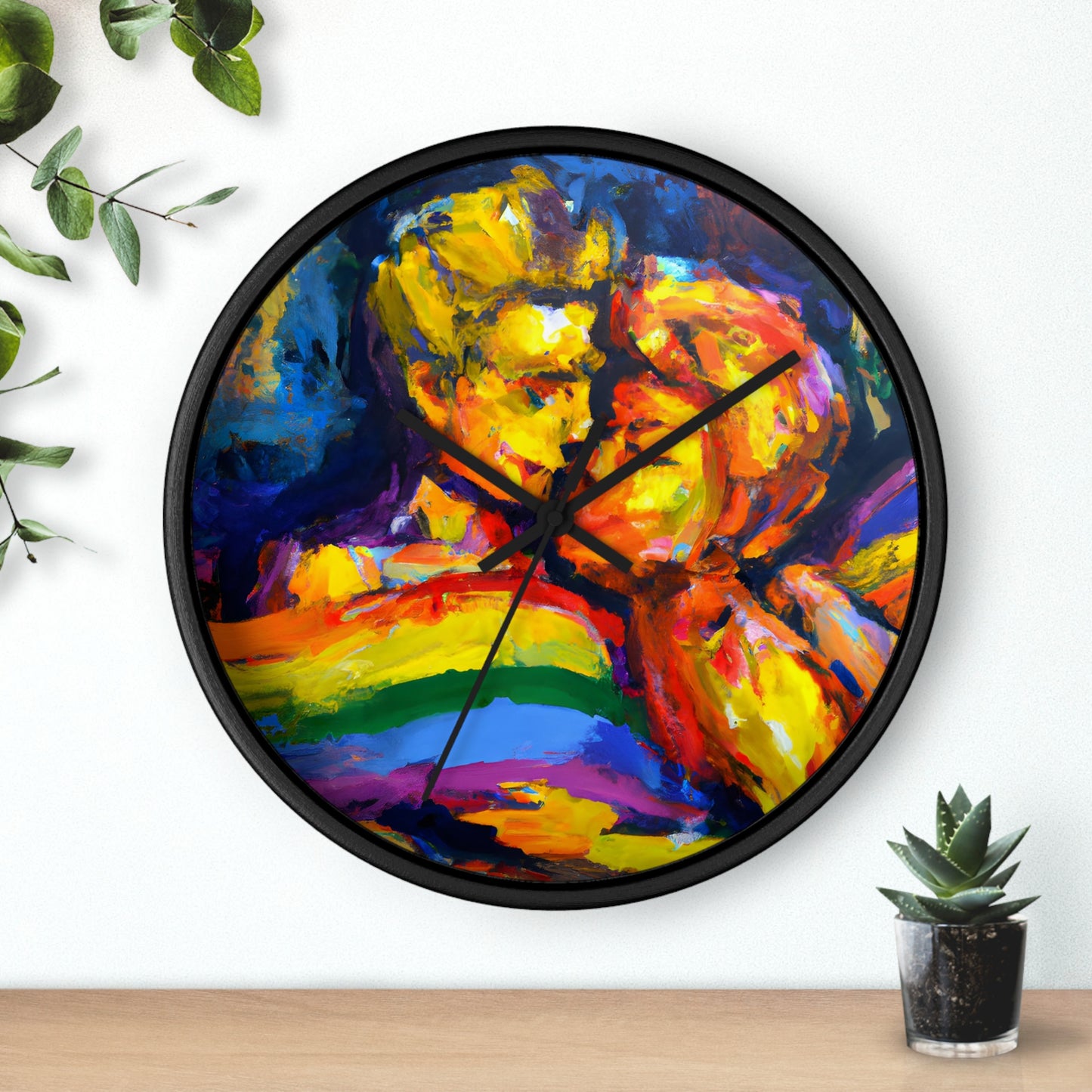 Jazzman - Gay Love Wall Clock