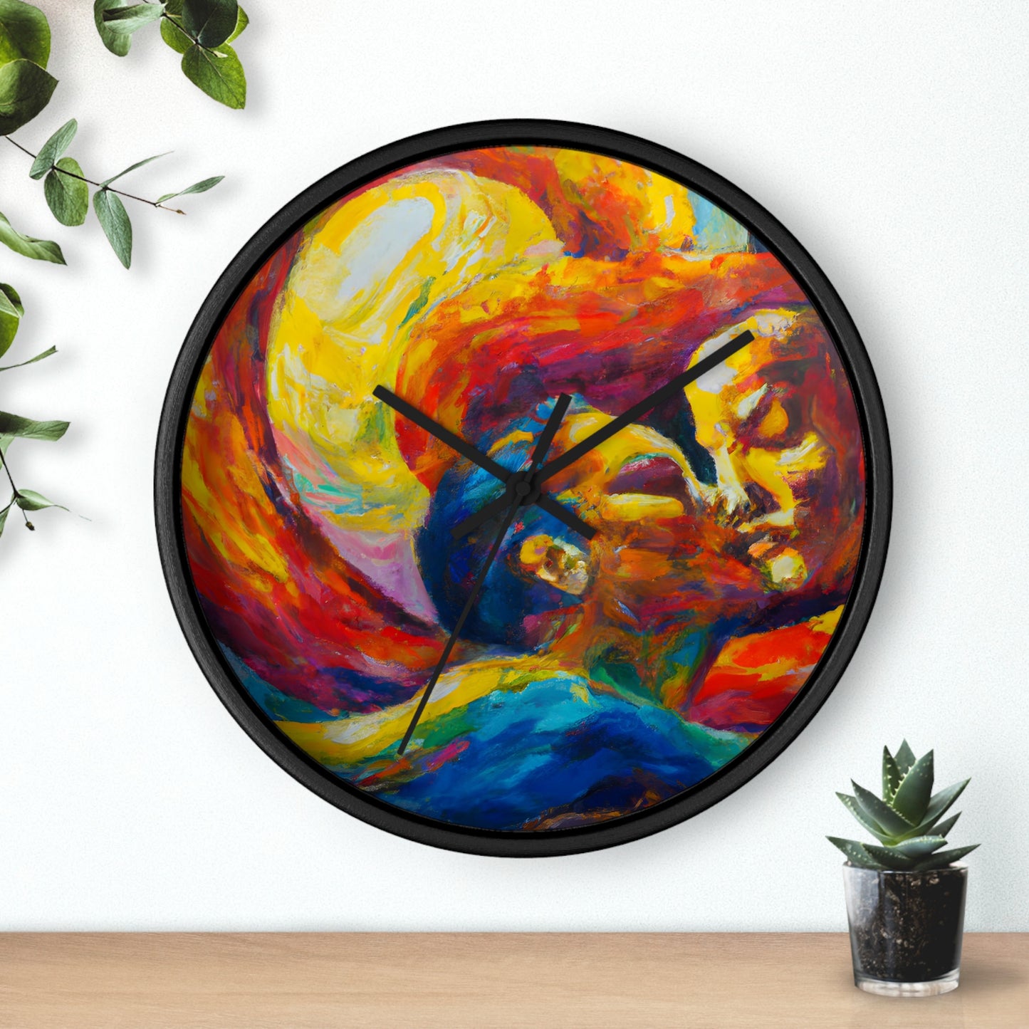 Tyler - Gay Love Wall Clock