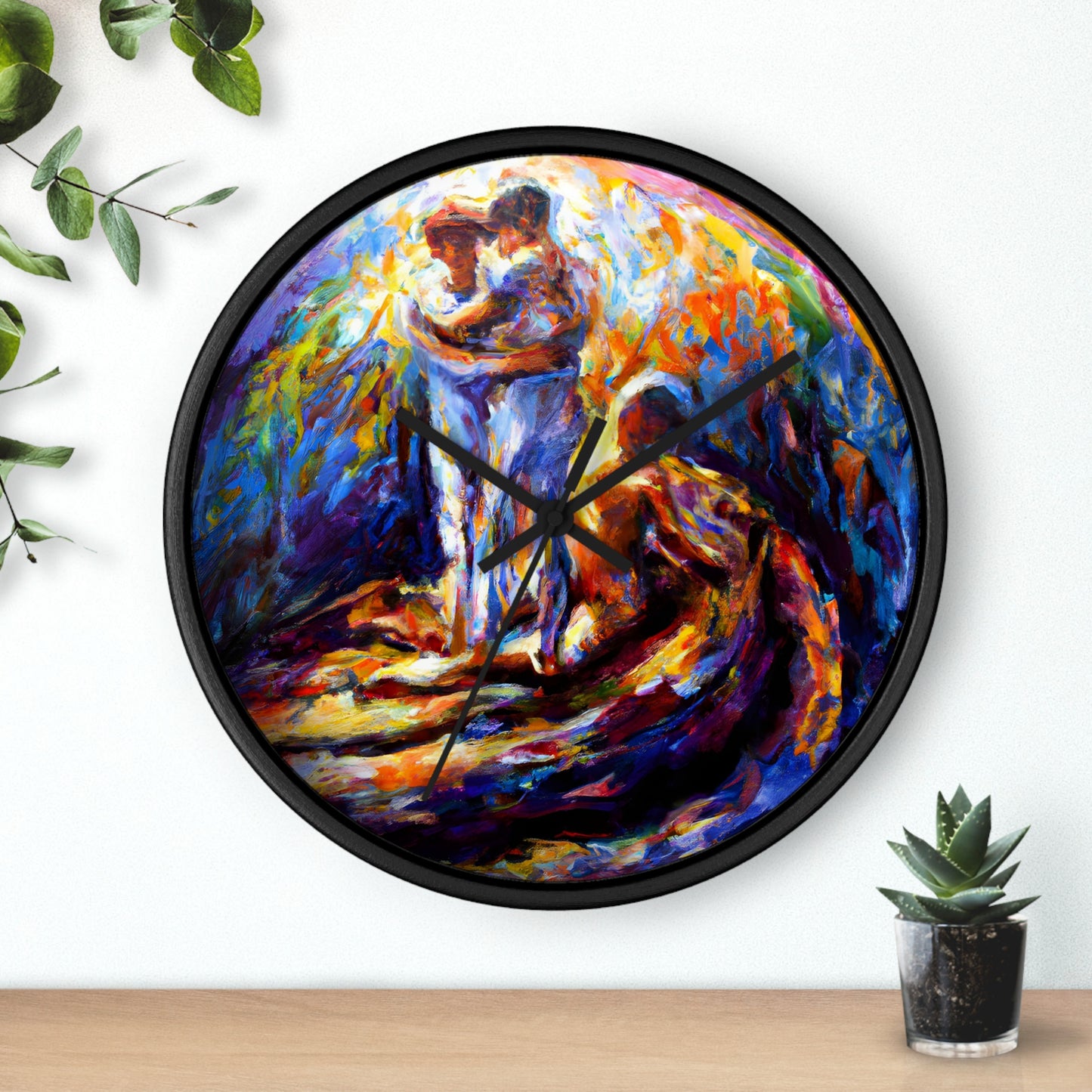 Hawk - Gay Love Wall Clock
