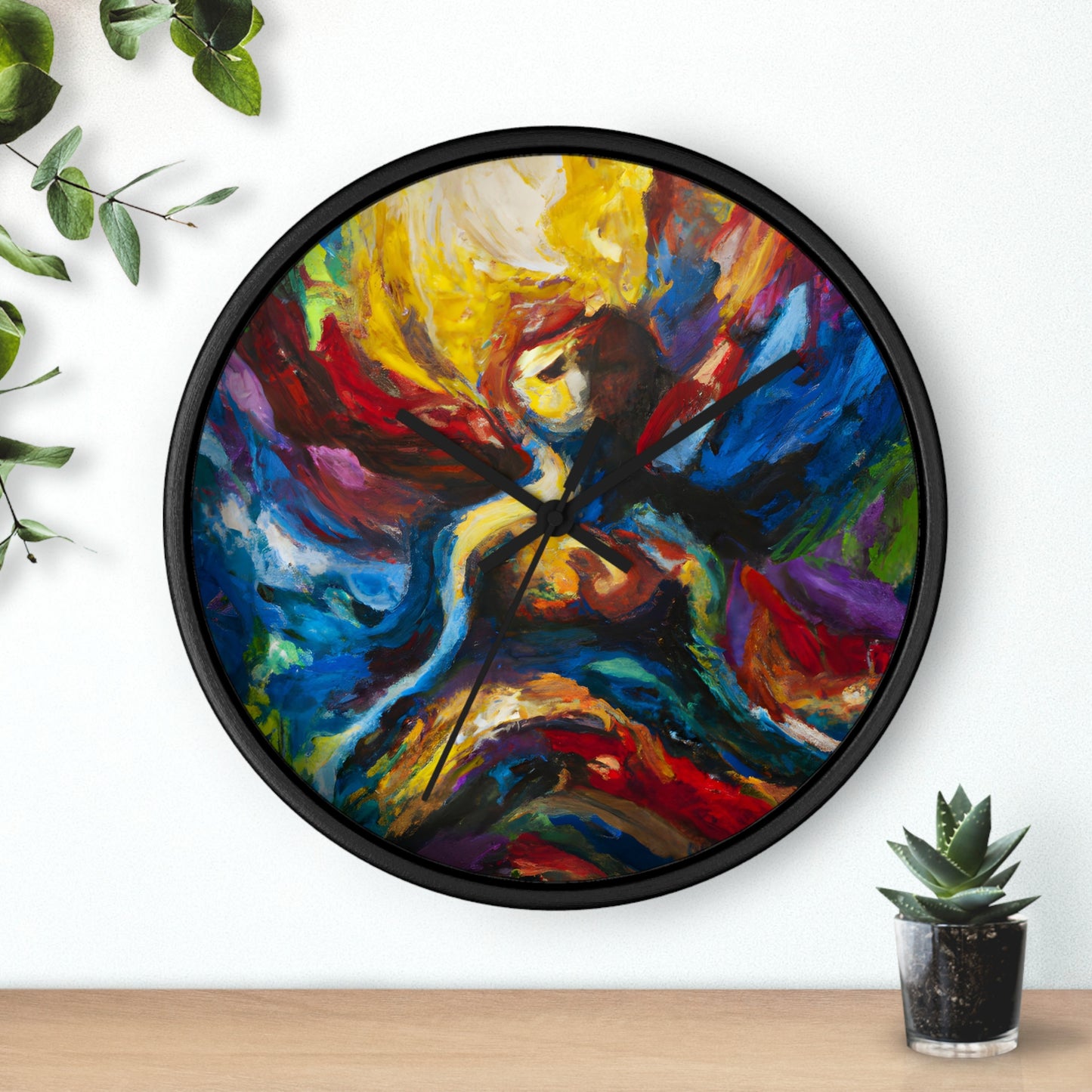 LeonardoVinci - Gay Hope Wall Clock