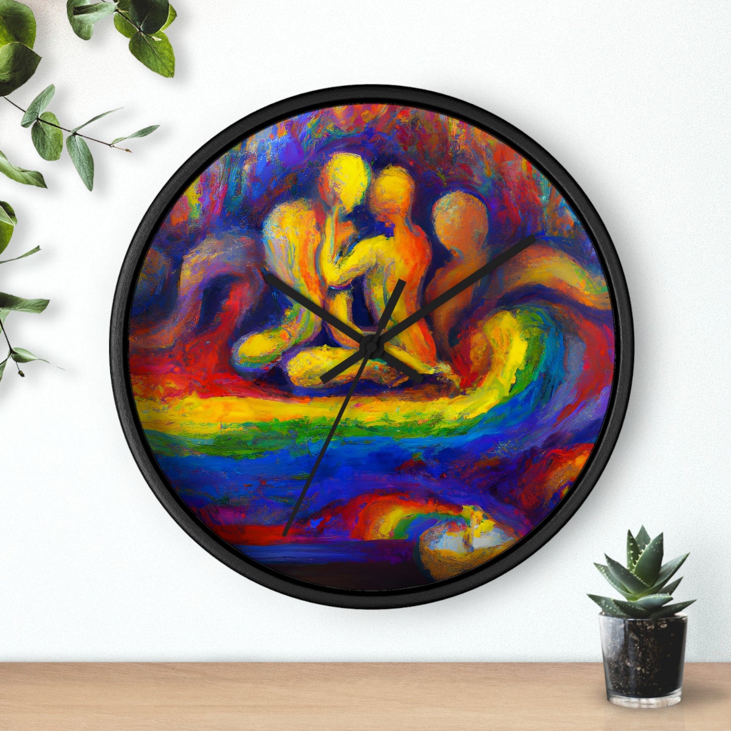 Dash - Gay Love Wall Clock