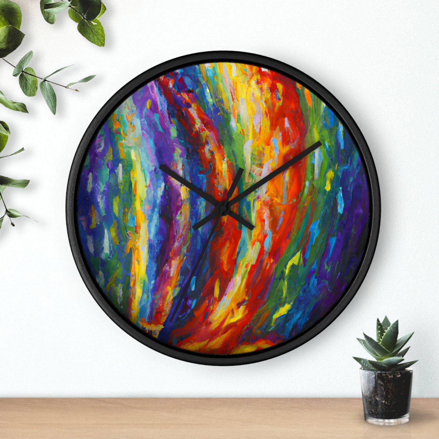 LeonardoDaVinci - Gay Hope Wall Clock