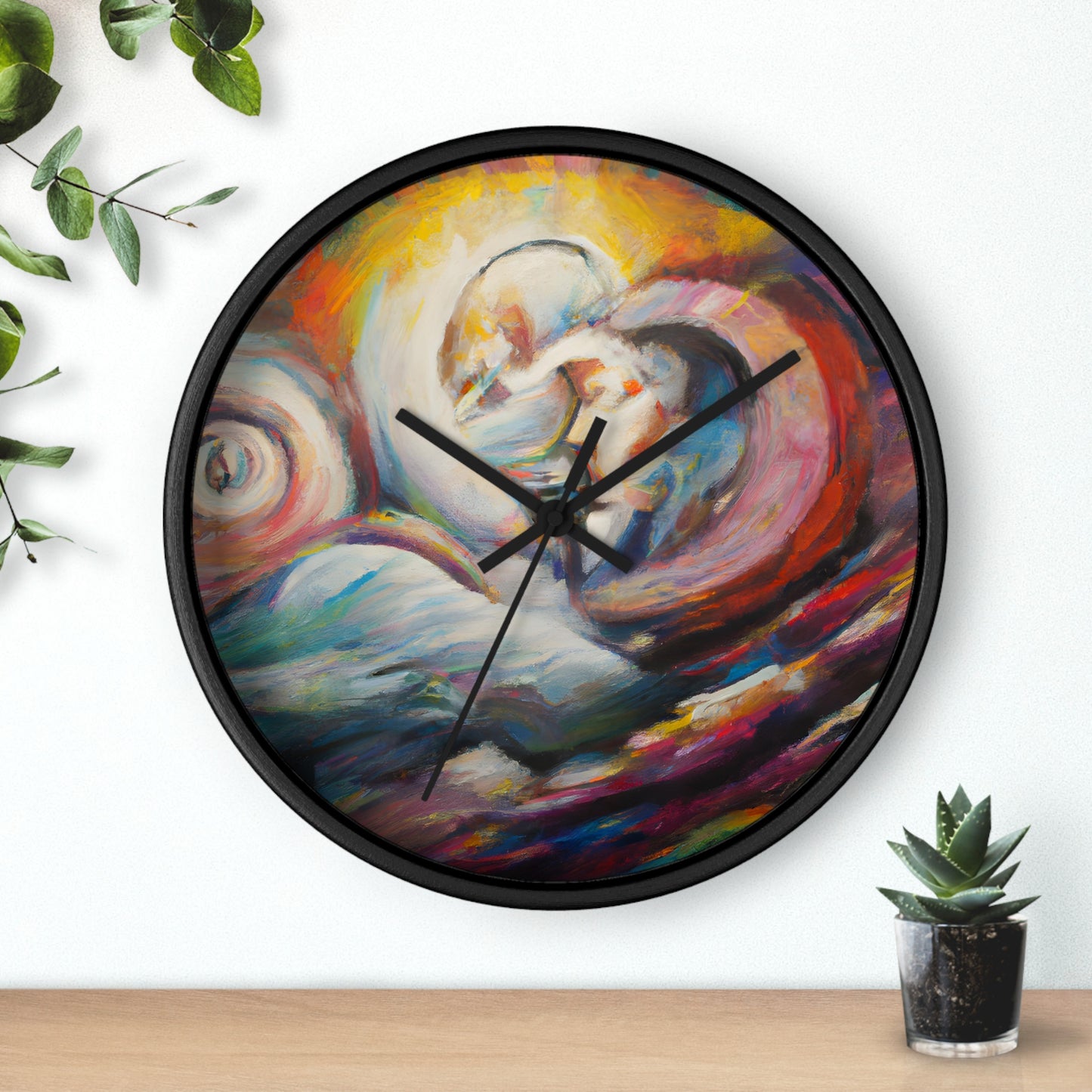 Leonardo da Vincio - Gay Hope Wall Clock
