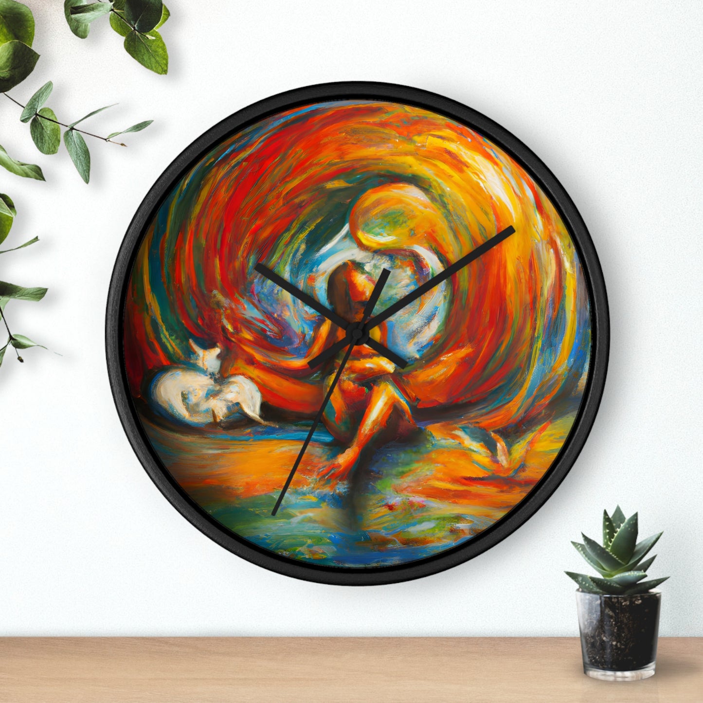 Leonardo da Vinci - Gay Hope Wall Clock