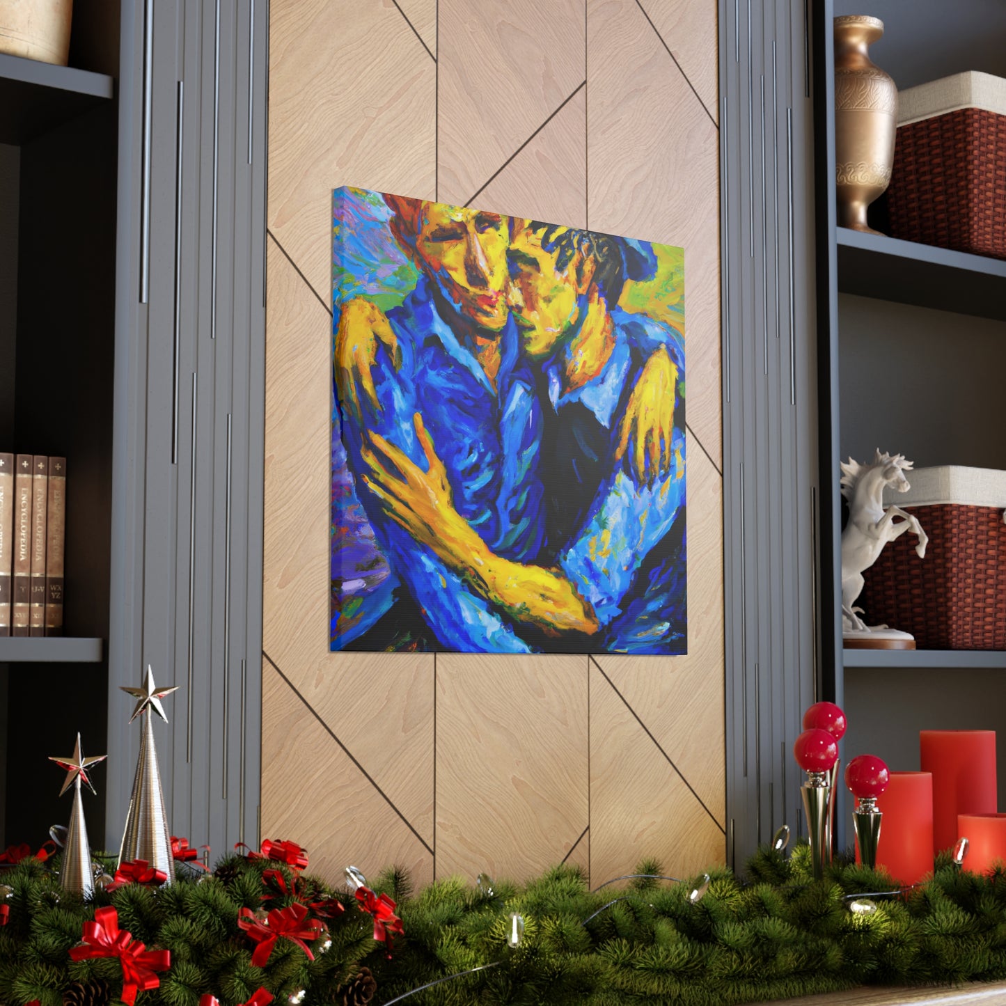 Timinty - Gay Couple Wall Art