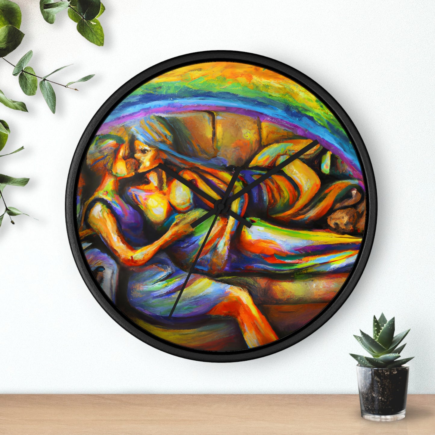 Chase - Gay Love Wall Clock