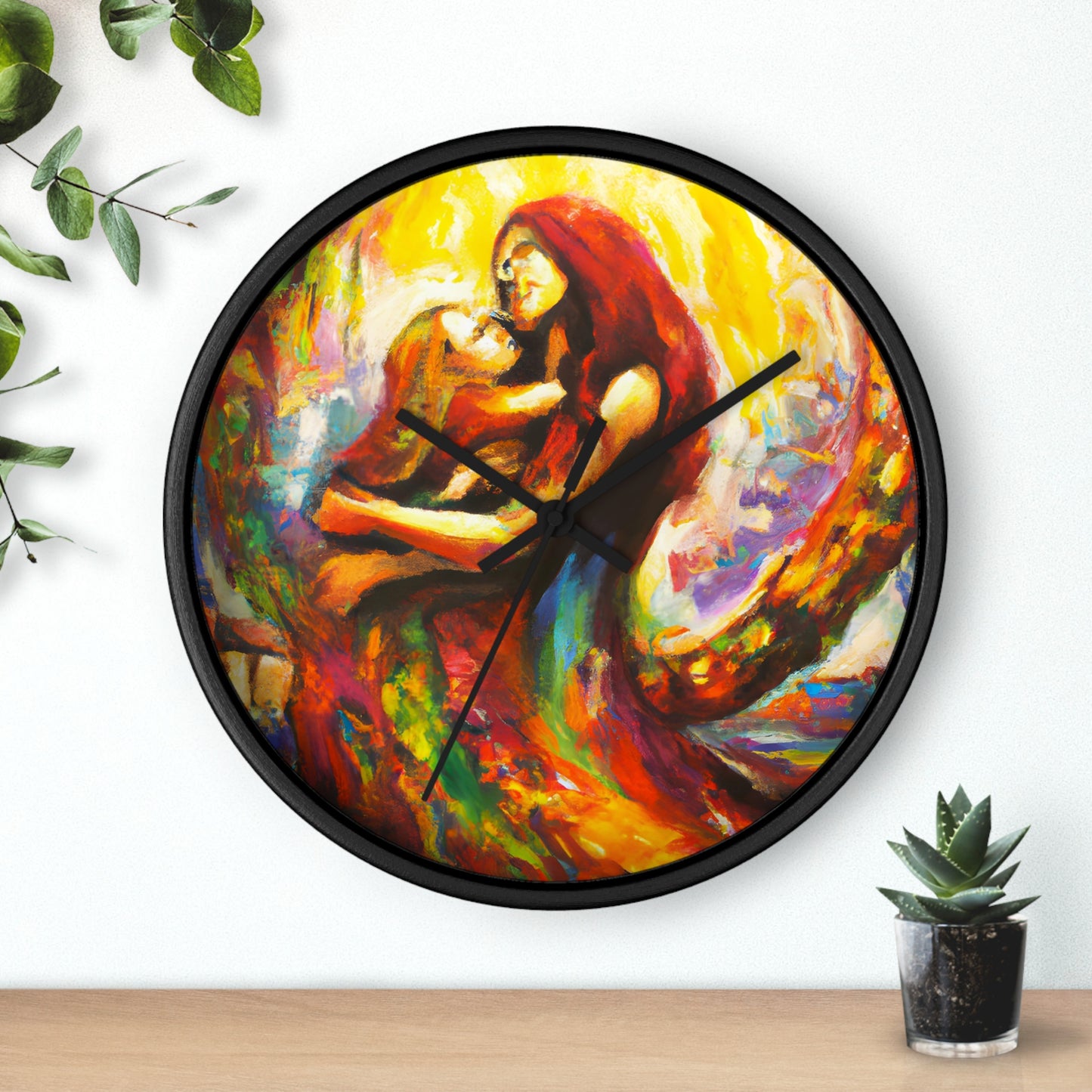 Leonardo da Vinci - Gay Hope Wall Clock