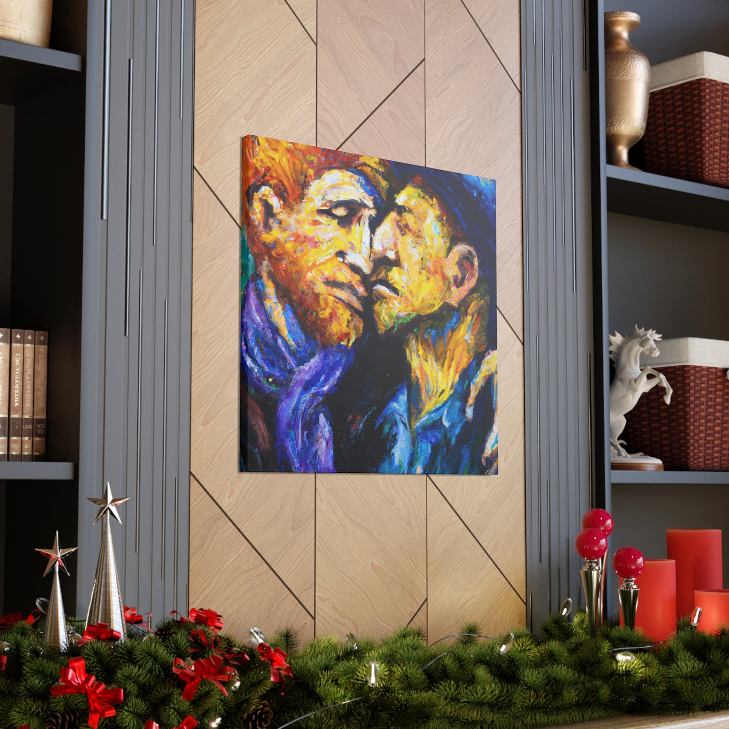 Rembrandt - Gay Couple Wall Art