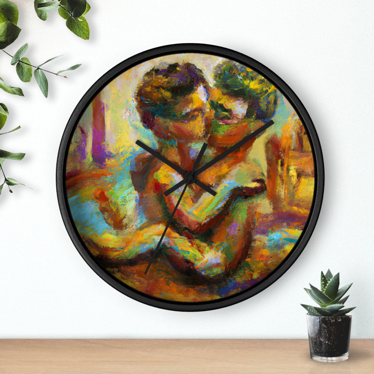 Chris - Gay Love Wall Clock