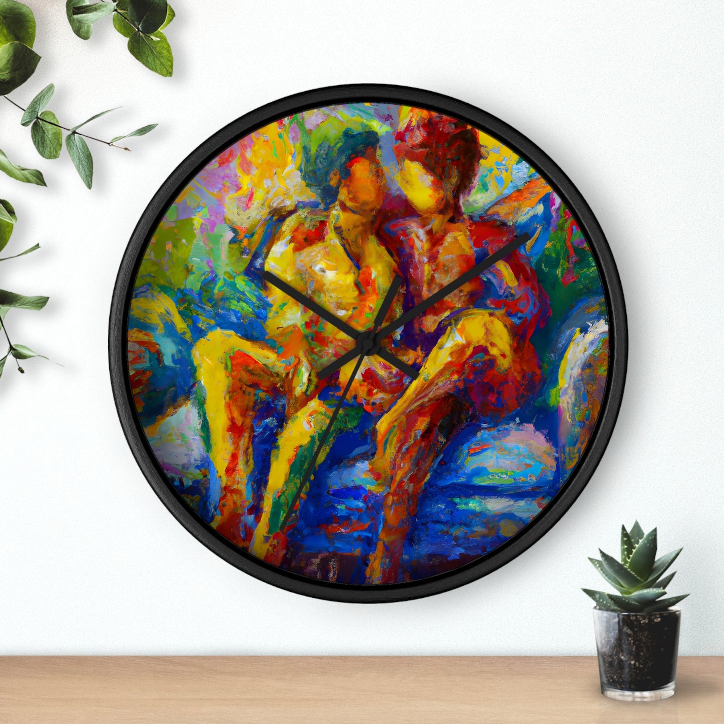 Flynn - Gay Love Wall Clock