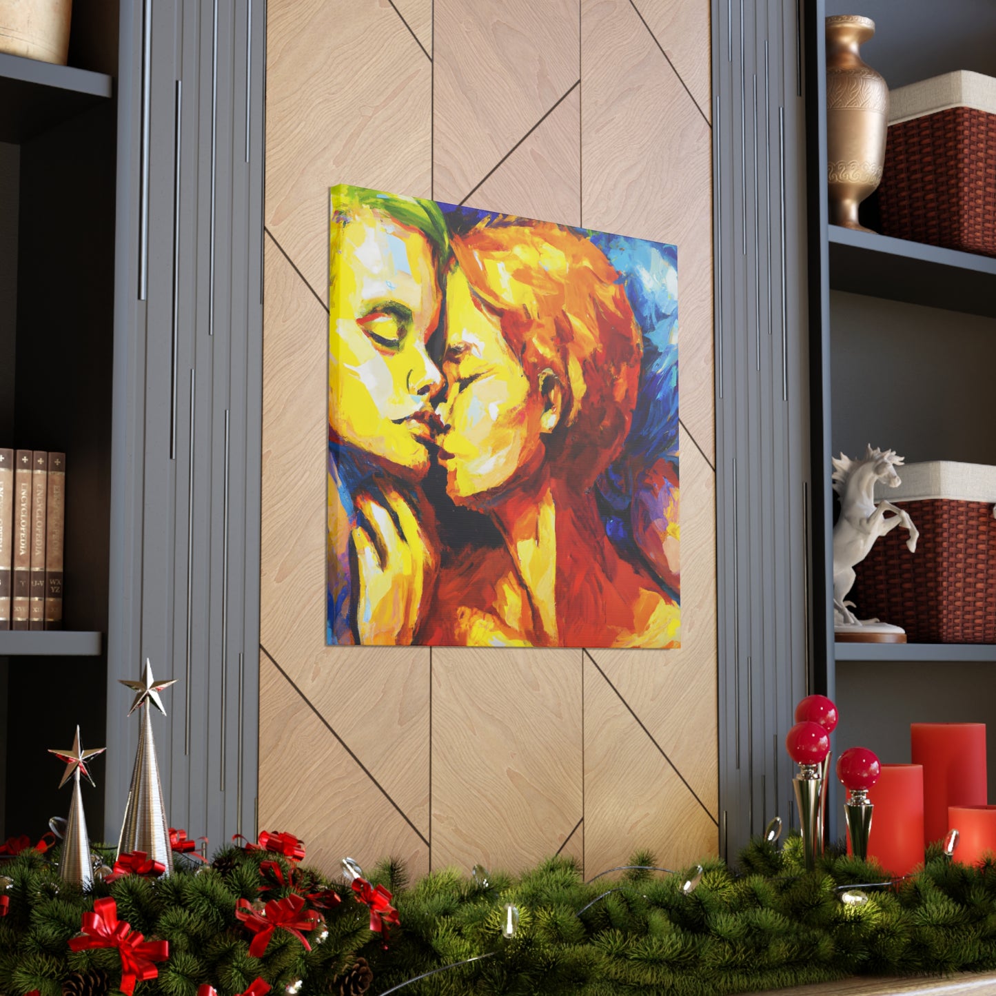 LuminousLizeth - Gay Couple Wall Art