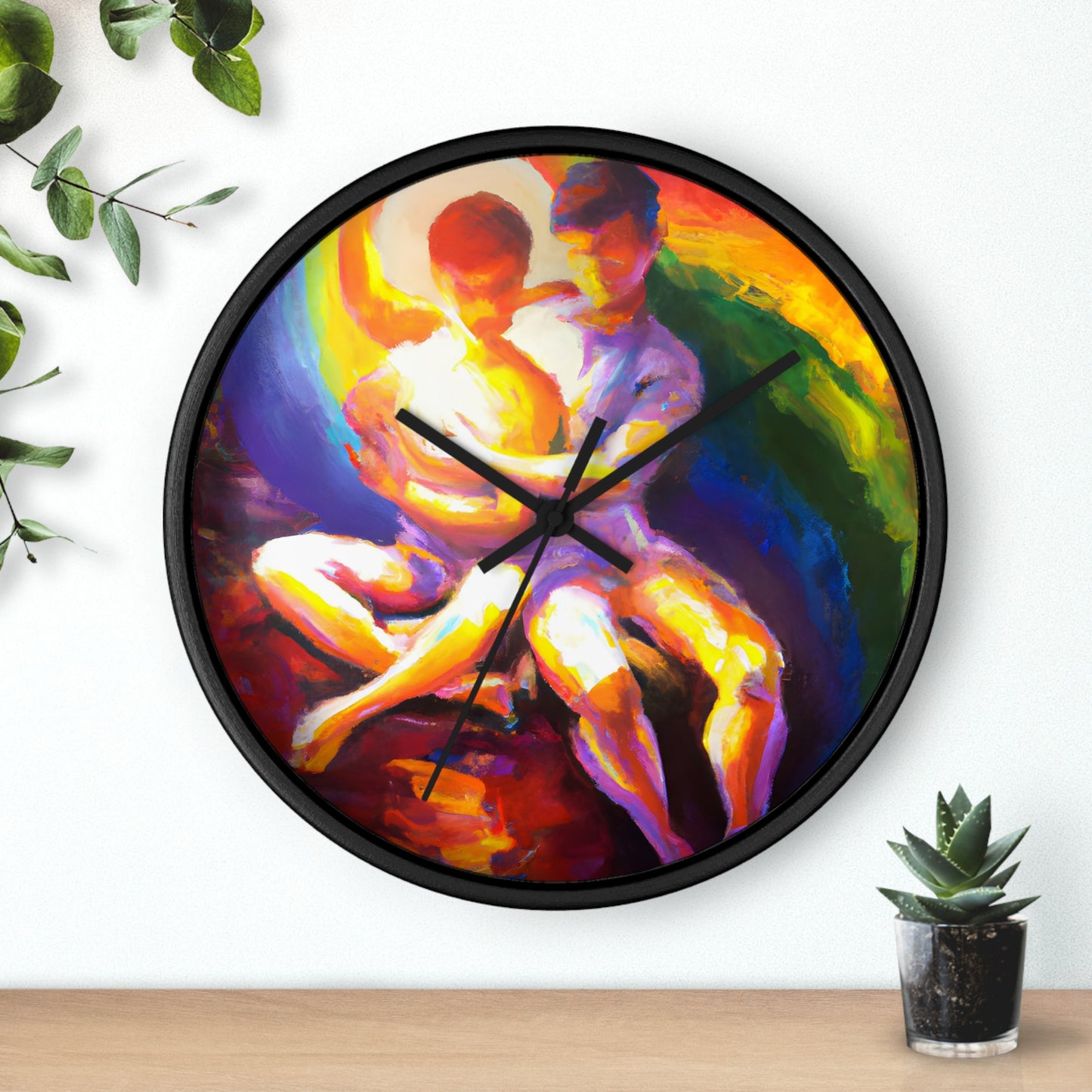 Cayden - Gay Love Wall Clock