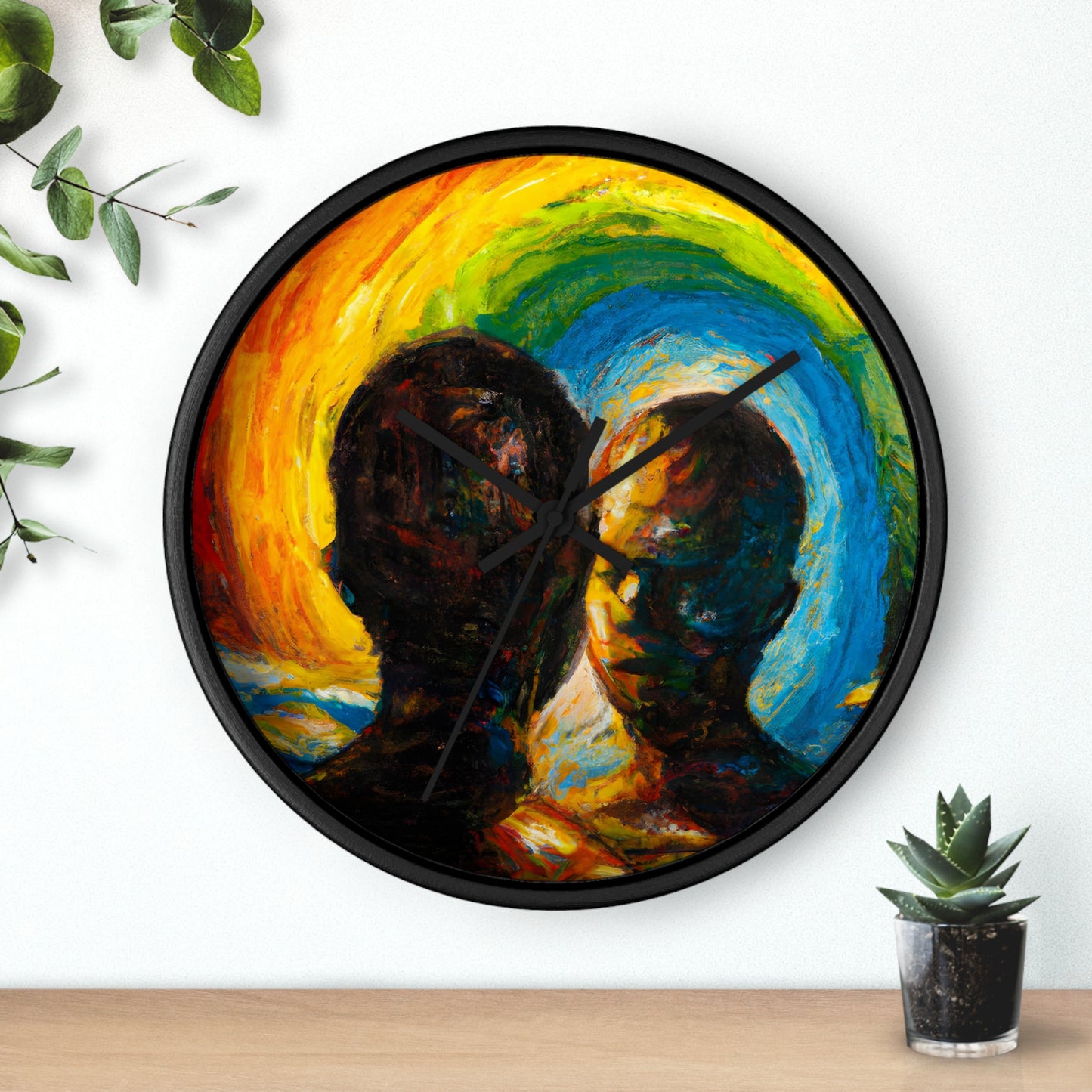 DaVinci. - Gay Hope Wall Clock